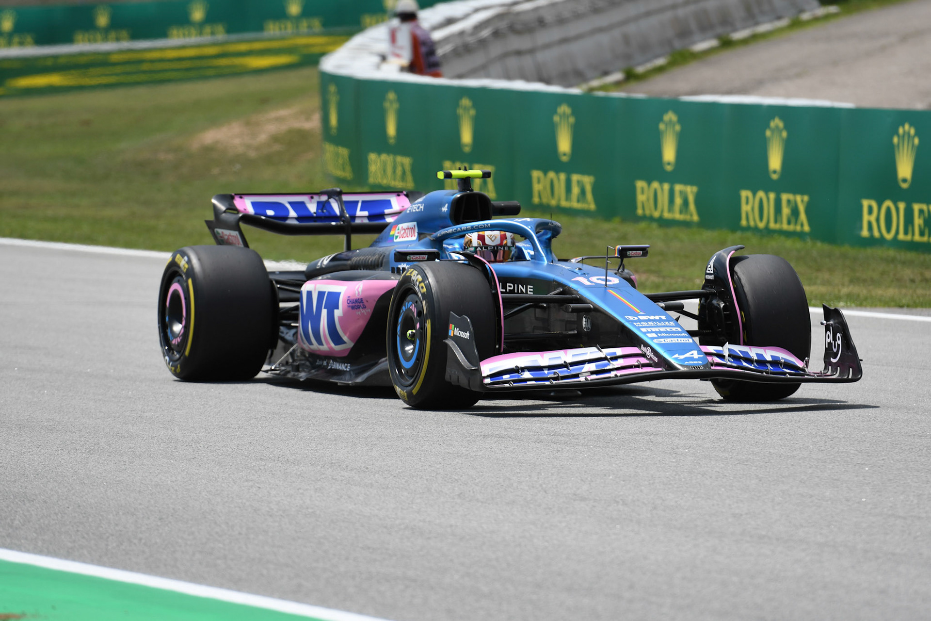 Pierre Gasly (FRA) Alpine F1 Team; Formel 1 GP Barcelona. Freitag 02.06.2023