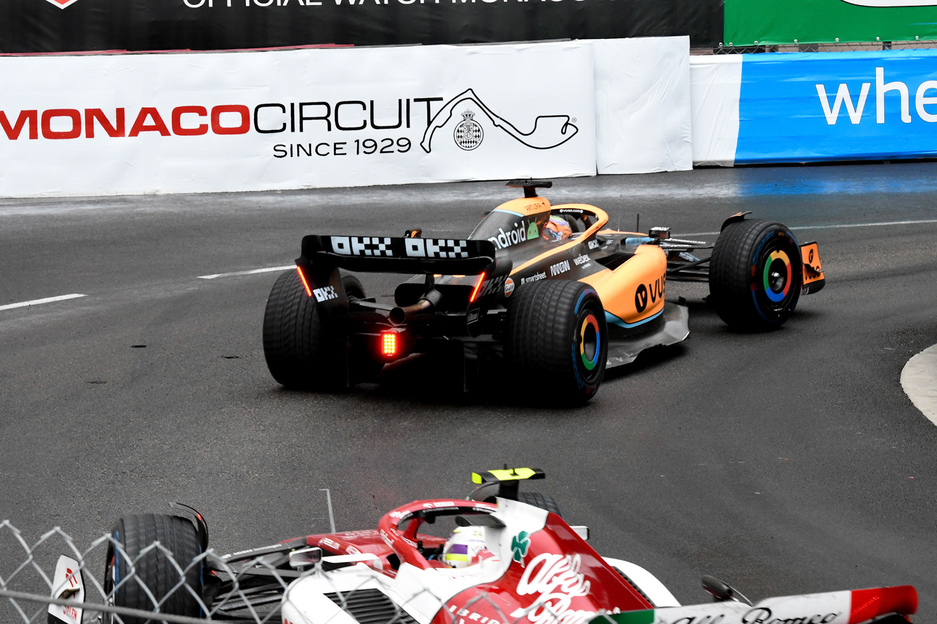 McLaren; Formel 1 Monaco am 29.05.2022