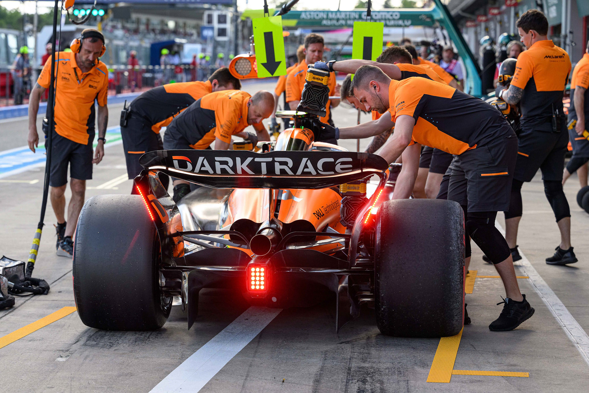 Lando Norris #4, McLaren Formula 1 Team; F1 GP Imola / Italien Freitag, 17.05.2024