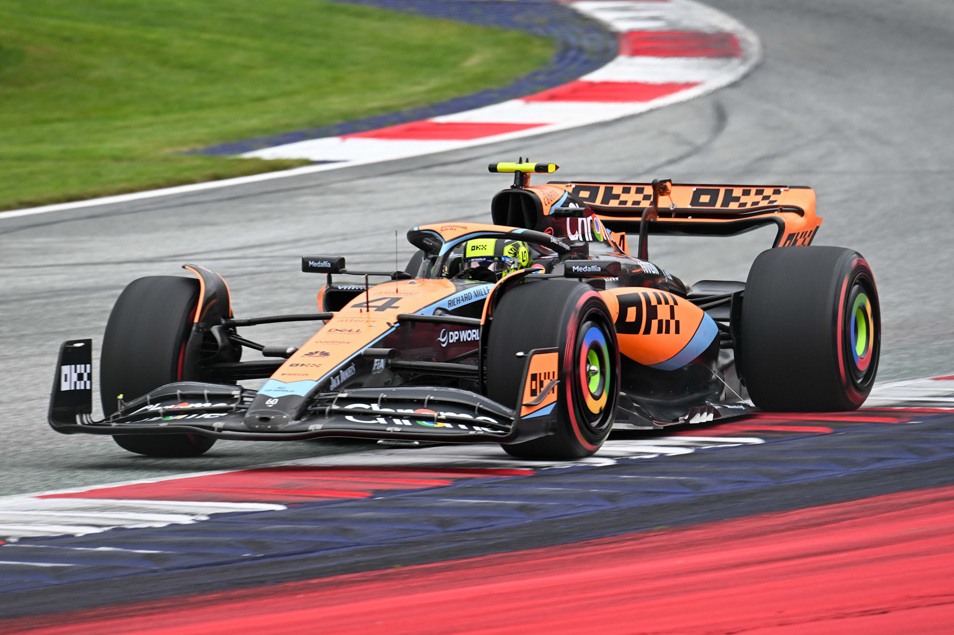 Lando Norris (GBR) McLaren F1 Team; Formel 1 GP Austria / Österreich. Samstag, 01.07.2023