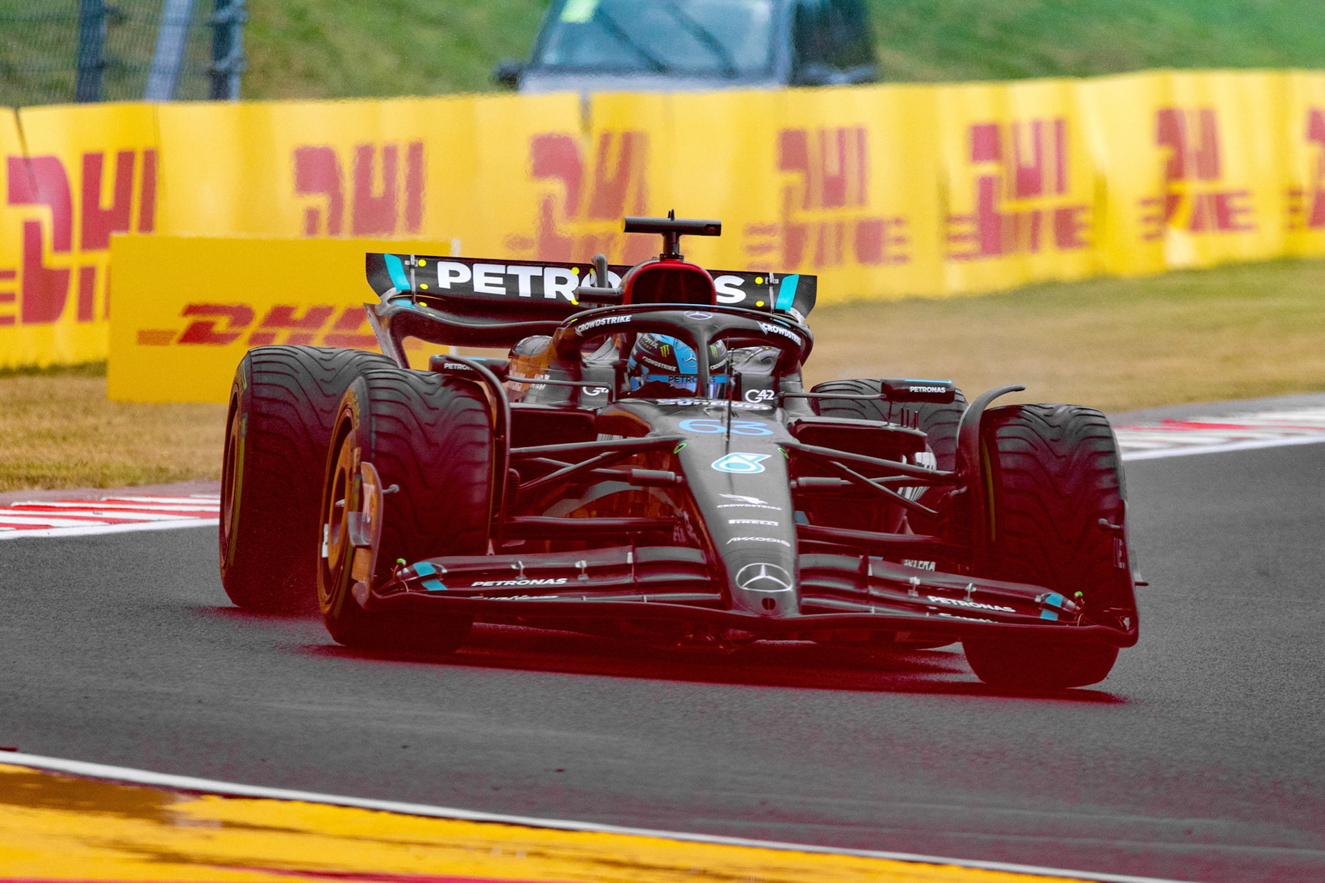 George Russell (GBR) Mercedes AMG F1 Team; Formel 1 GP Budapest / Ungarn. Feitag, 21.07.2023