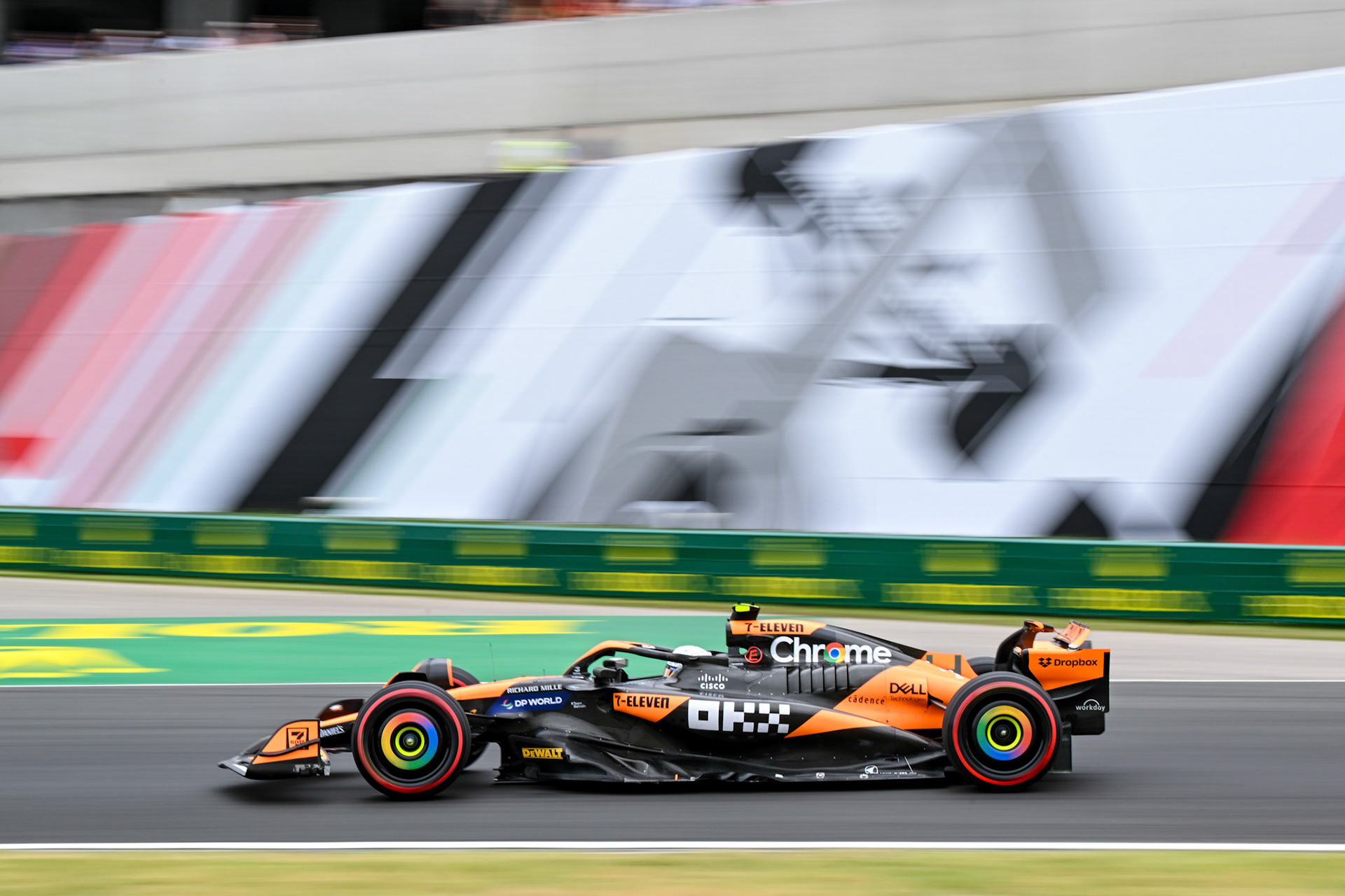 Lando Norris #4, McLaren Formula 1 Team;Formel 1 Budapest / Ungarn, 20.07.2024