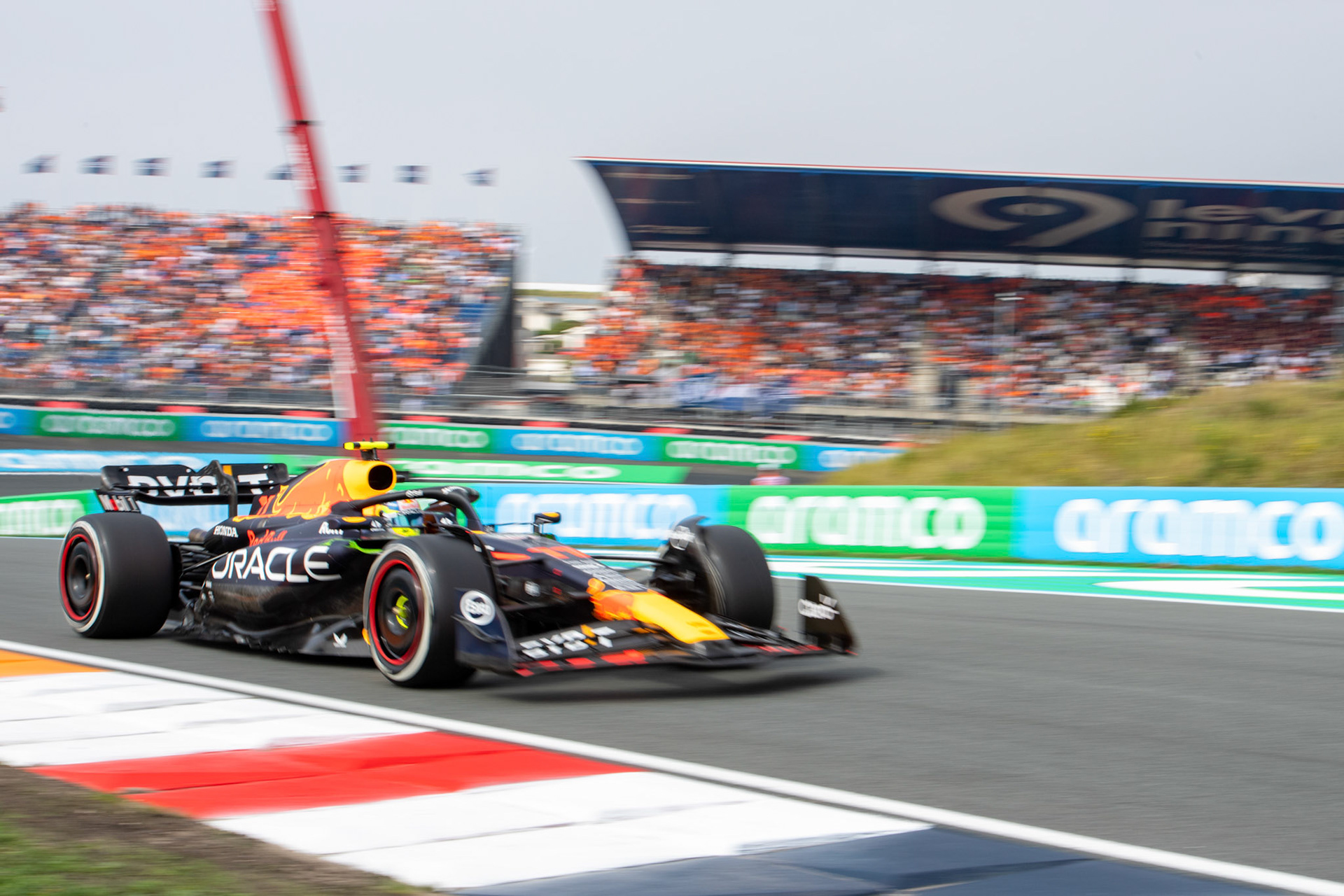 Sergio Perez (MEX) Red Bull Racing; Formel 1 GP Holland / Zandvoort. Freitag, 25.08.2023