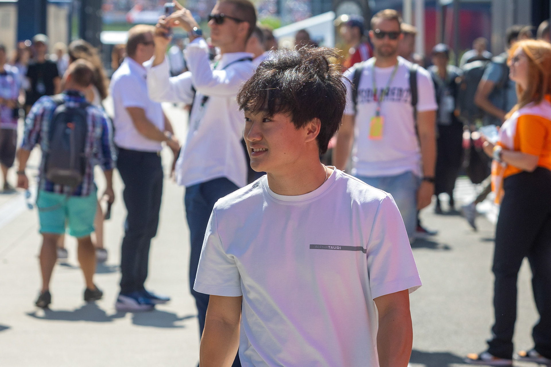 Yuki Tsunoda (JPN) Scuderia Alpha Tauri;Formel 1 GP Budapest / Ungarn. Sonntag, 23.07.2023