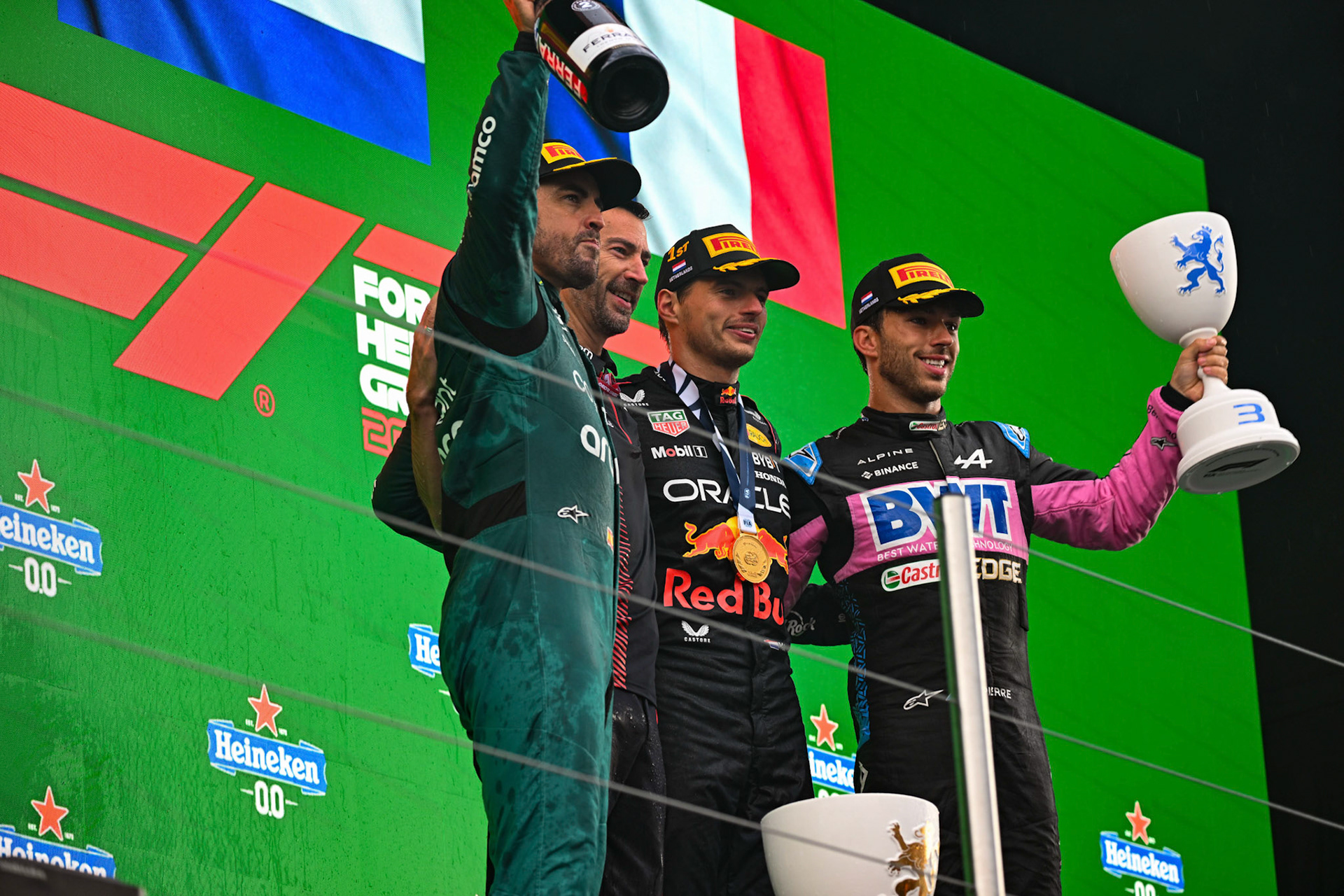 Fernando Alonso (ESP) Aston Martin Formula One Team; Formel 1 GP Holland / Zandvoort. Sonntag, 27.08.2023