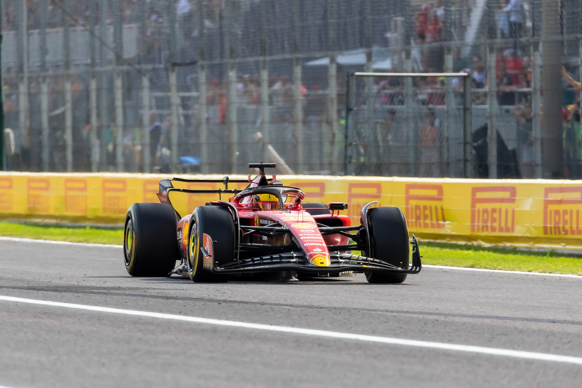 Charles Leclerc (MCO) Scuderia Ferrari;Formel 1 GP Italien / Monza. Sonntag, 03.09.2023