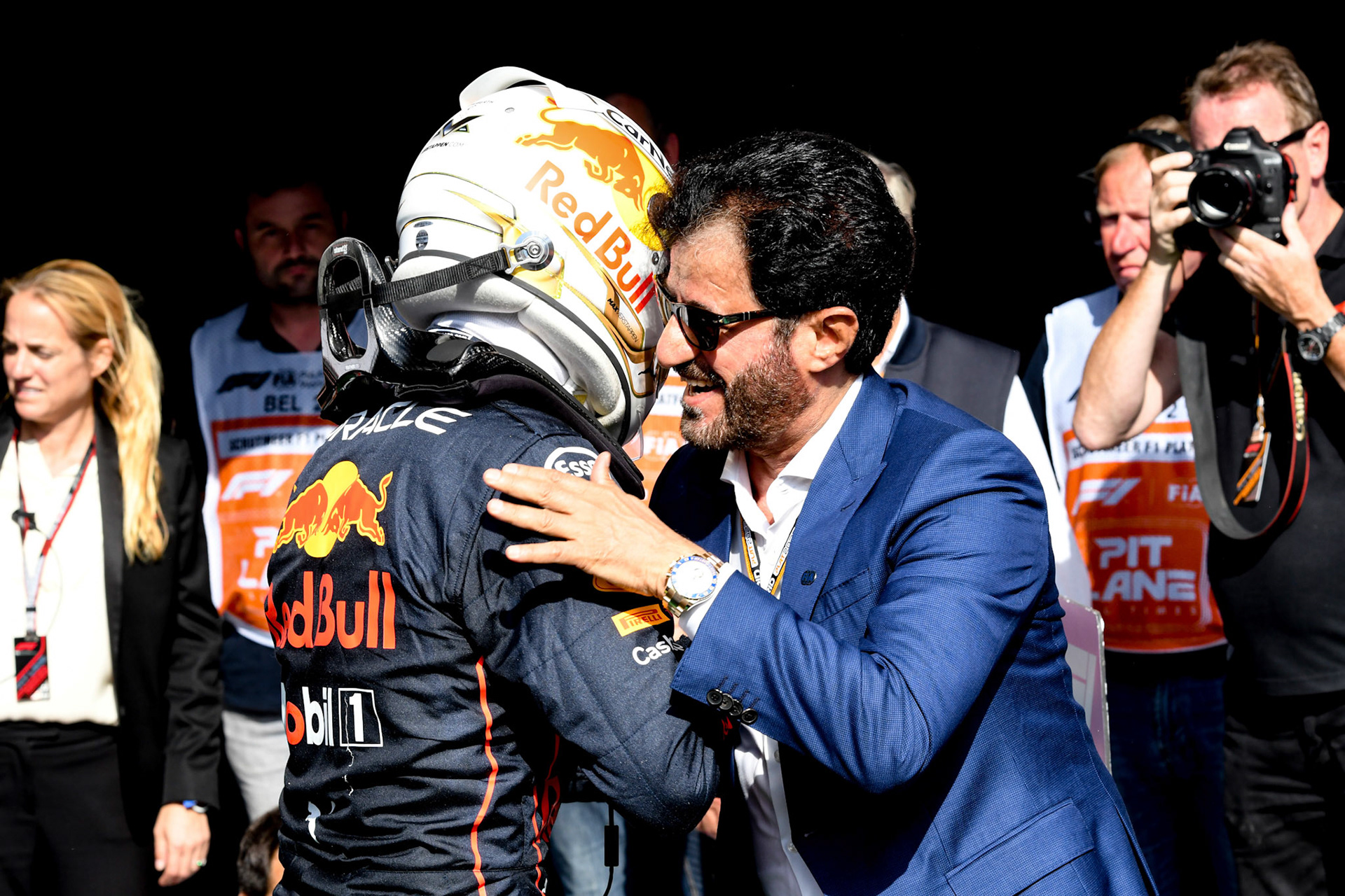 Max Verstappen (NED) Red Bull Racing; Formel 1 GP Belgien, Sonntag, 28.08.2022