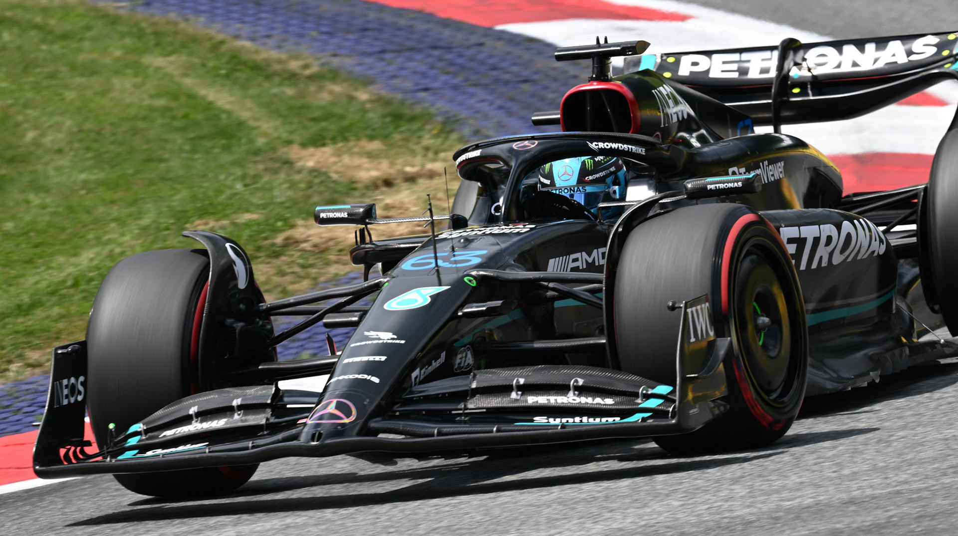 George Russell (GBR) Mercedes AMG F1 Team; Formel 1 GP Austria / Österreich. Freitag, 30.06.2023