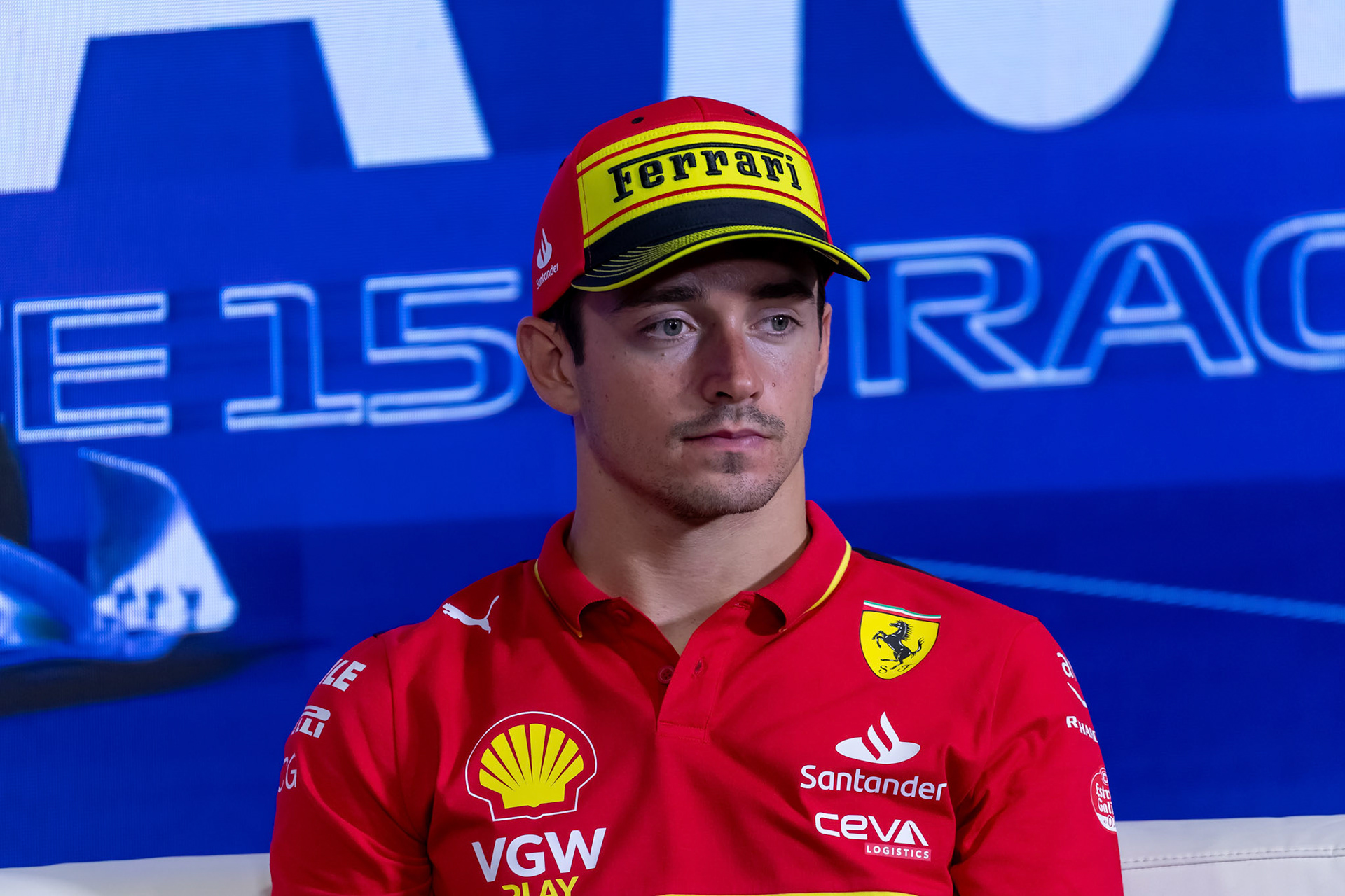 Charles Leclerc (MCO) Scuderia Ferrari;Formel 1 GP Italien / Monza. Donnerstag, 31.08.2023