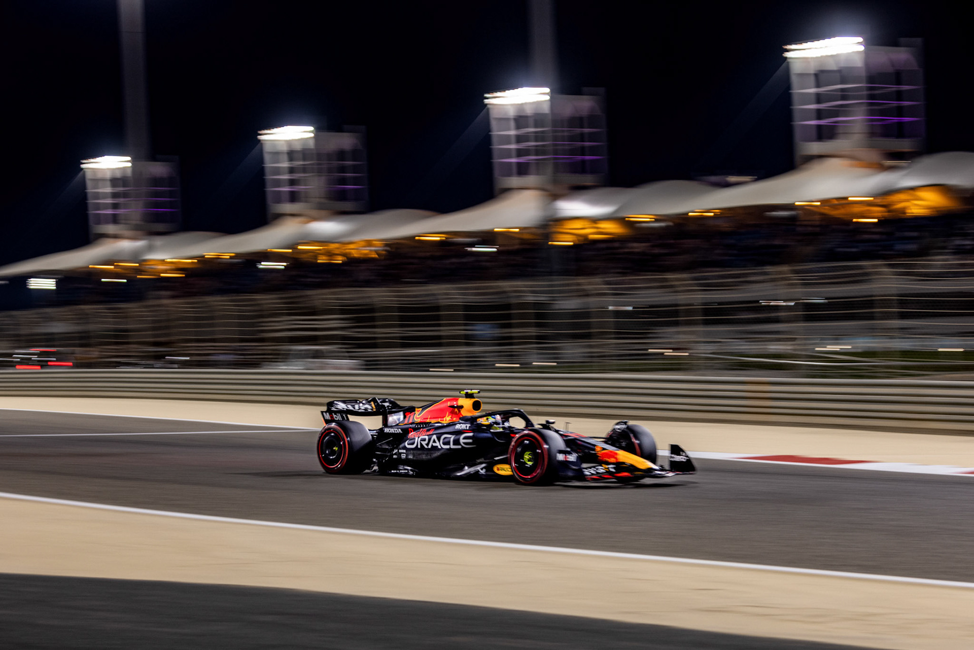 Sergio Perez (MEX) Red Bull Racing; Formel 1 GP Bahrain. Samstag 04.03.2023