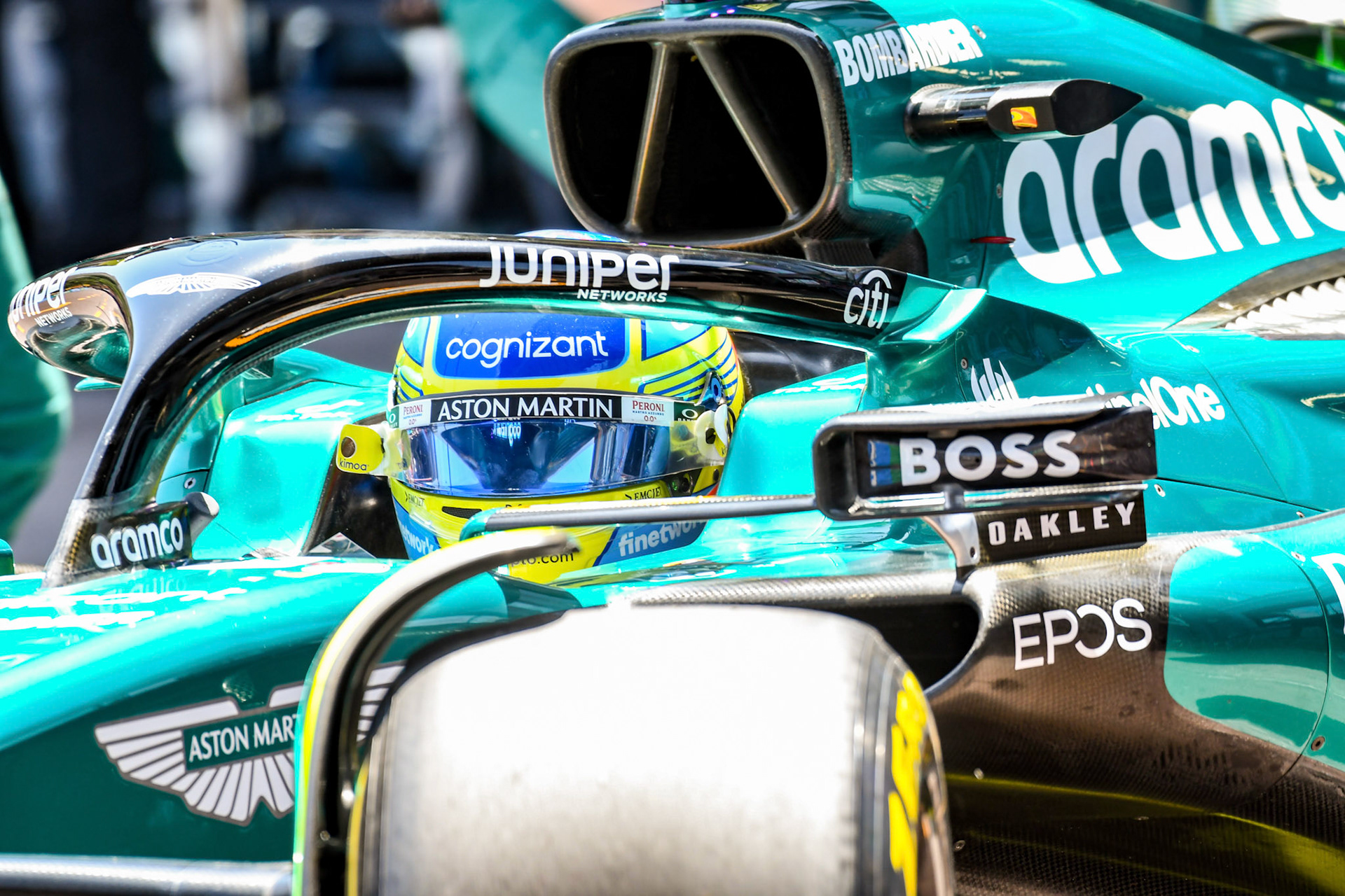 Fernando Alonso (ESP) Aston Martin Formula One Team; Formel 1 GP Monaco. Freitag 26.05.2023