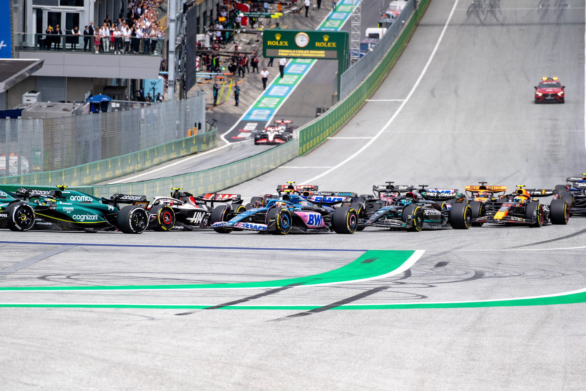 Rennstart; Formel 1 GP Austria / Österreich. Sonntag, 02.07.2023