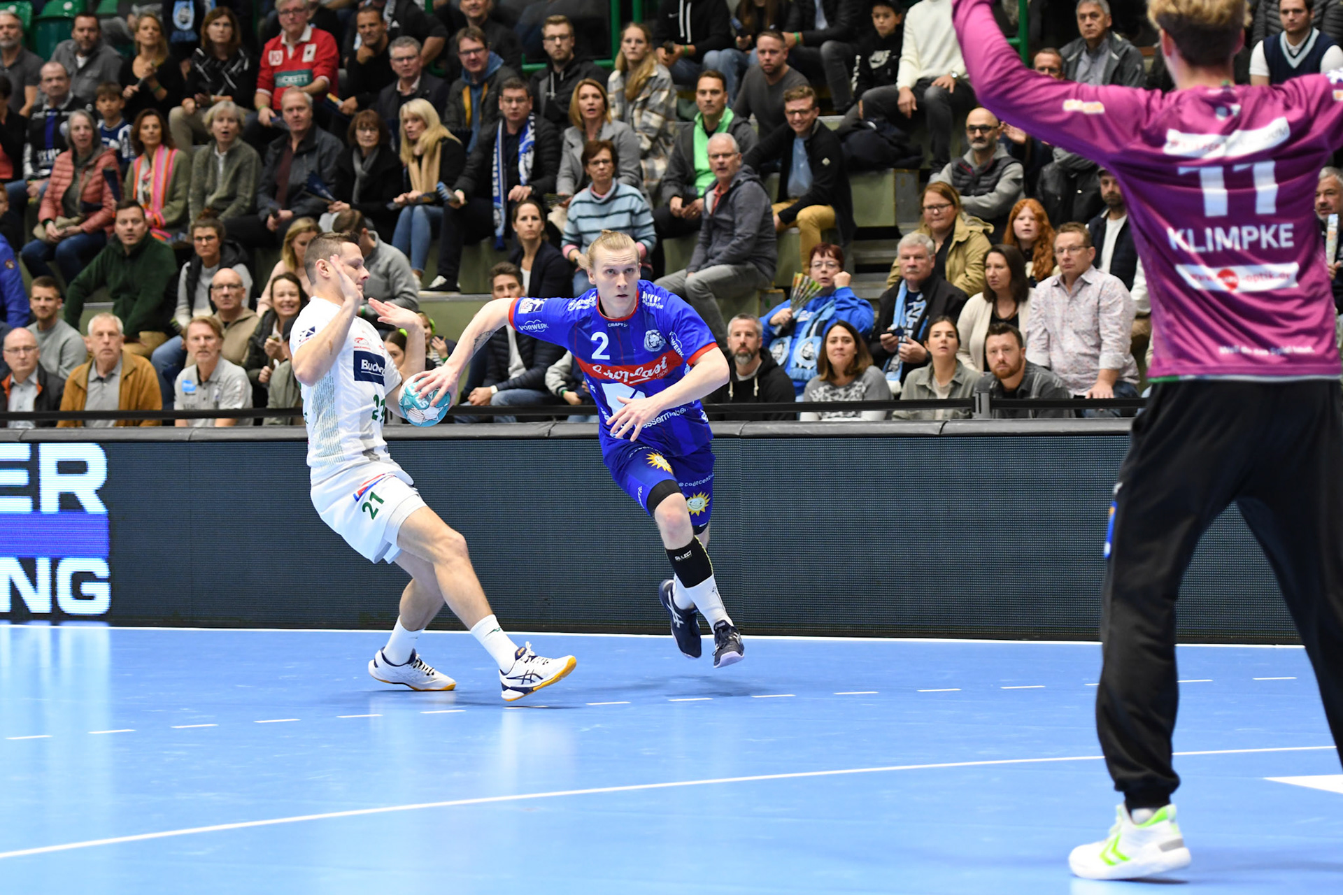 Jonas Schelker #21; Handball Bundesliga; BHC 06 - HSG Wetzlar 06.11.2022