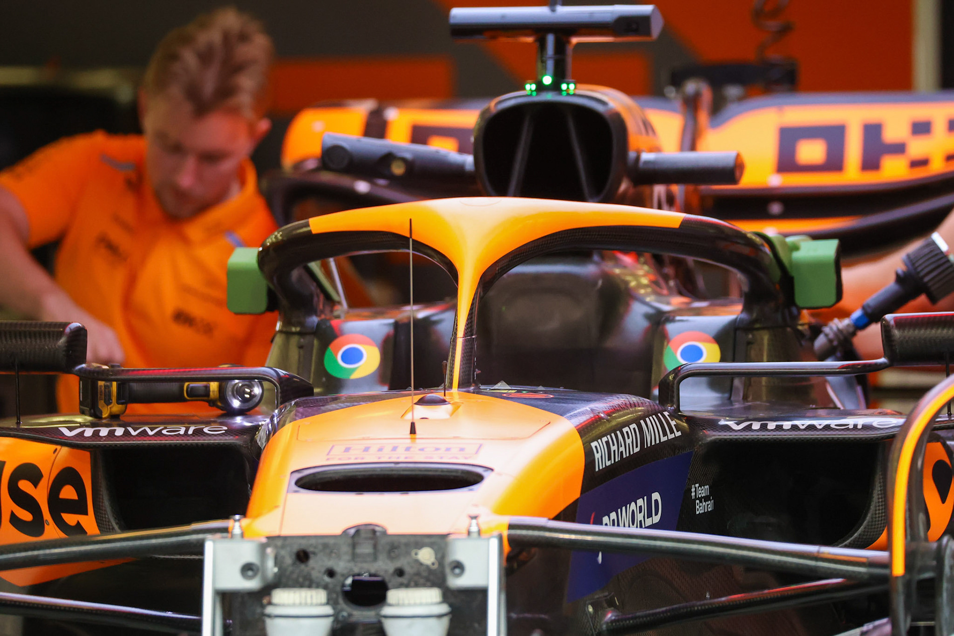 McLaren Formula 1 Team; Formel 1 GP Bahrain. Mittwoch 28.02.2024