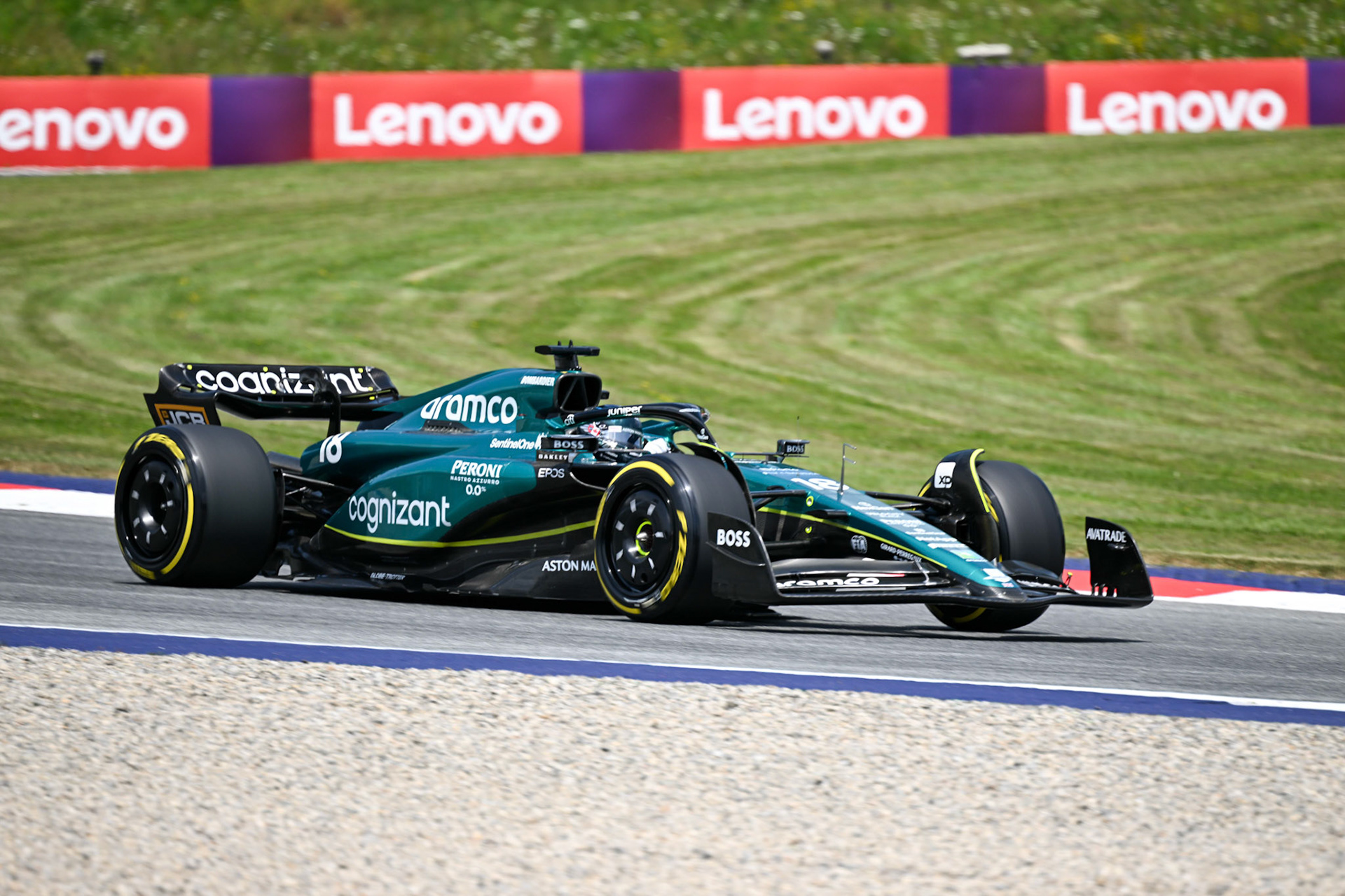 Lance Stroll (CAN) Aston Martin Formula One Team; Formel 1 GP Austria / Österreich. Freitag, 30.06.2023