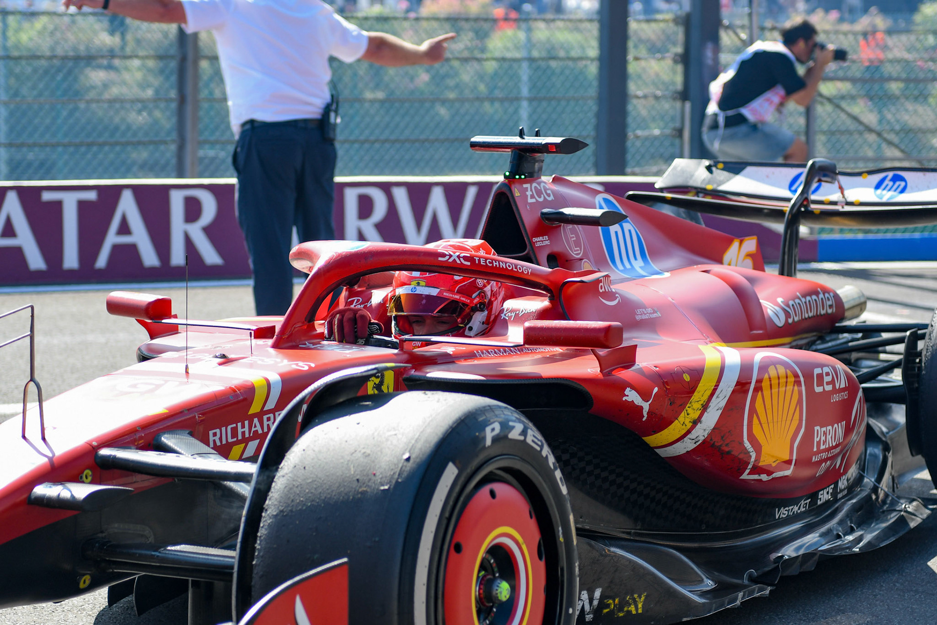 Charles Leclerc #16, Scuderia Ferrari;Formel 1 GP Spa / Belgien. Sonntag, 28.07.2024