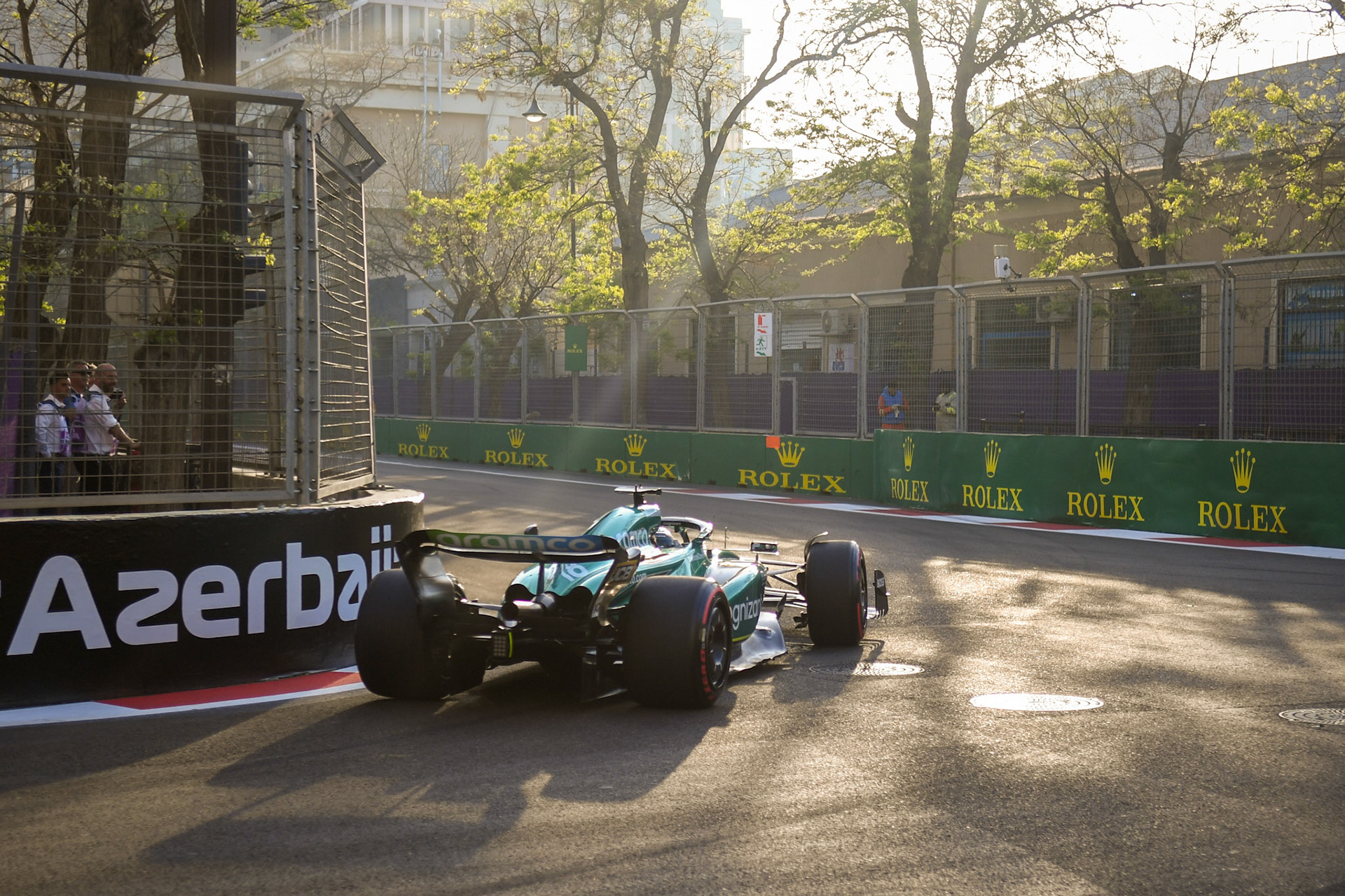 Lance Stroll (CAN) Aston Martin Formula One Team; Formel 1 GP Baku Azerbaijan. Freitag 28.04.2023