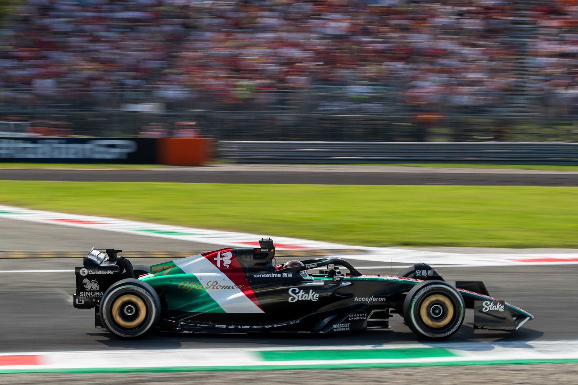 Valtteri Bottas (FIN) Alfa Romeo F1 Team;Formel 1 GP Italien / Monza. Samstag, 02.09.2023