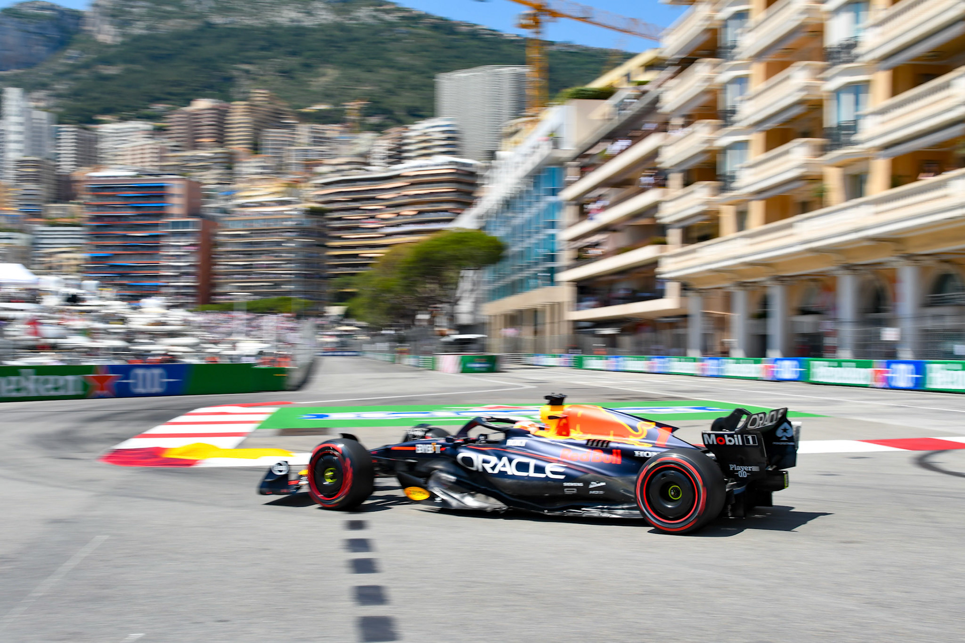Max Verstappen (NED) Red Bull Racing; Formel 1 GP Monaco. Samstag 27.05.2023