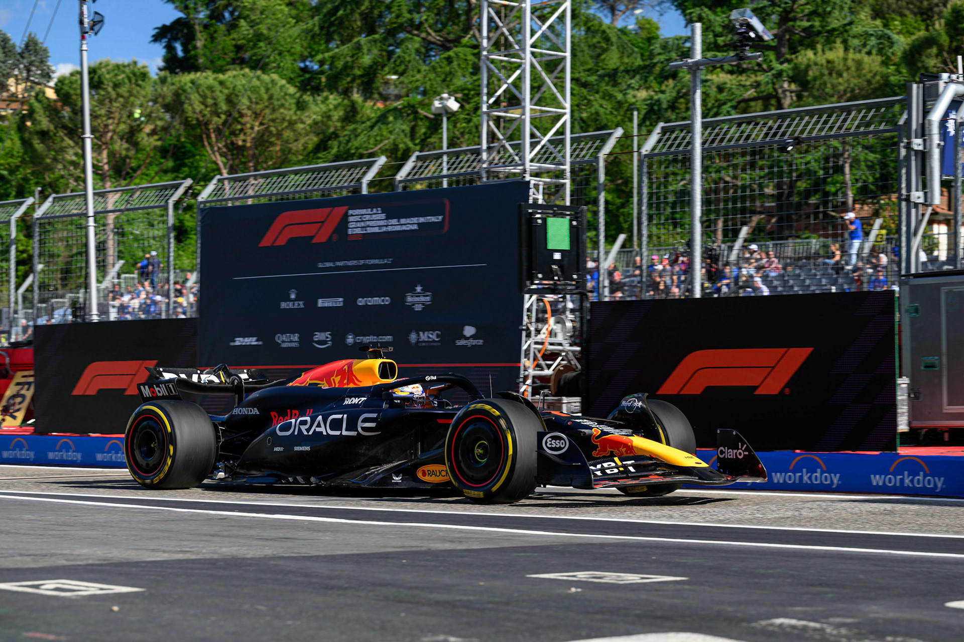 Max Verstappen #1, Oracle Red Bull Racing; F1 GP Imola / Italien Freitag, 17.05.2024
