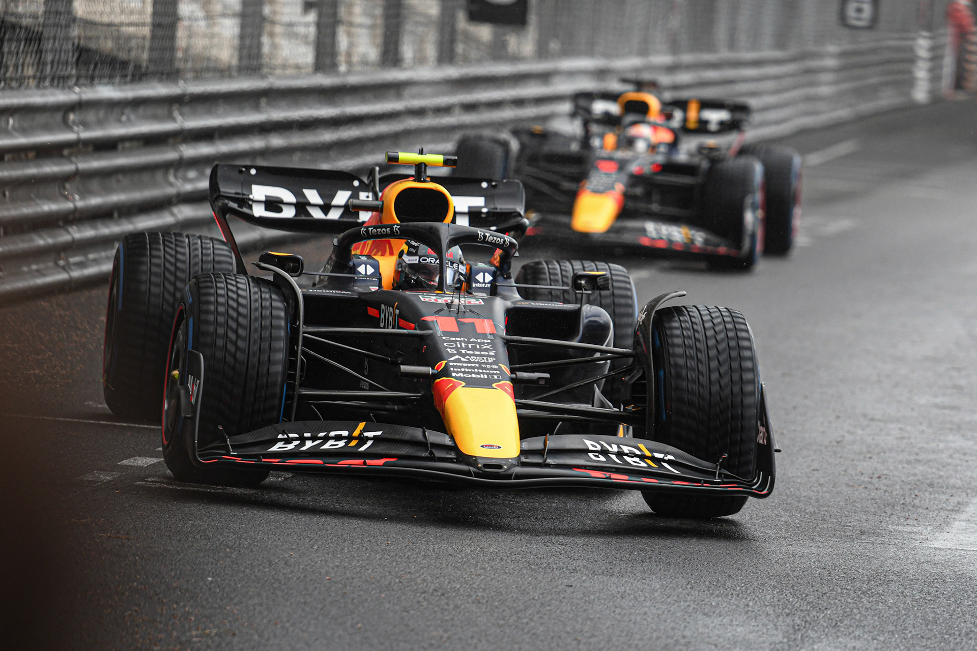 Sergio Perez (MEX) Red Bull Racing; Formel 1 Monaco am 29.05.2022