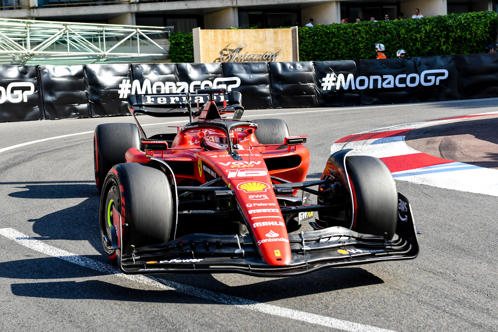 Charles Leclerc (MCO) Scuderia Ferrari; Formel 1 GP Monaco. Freitag 26.05.2023