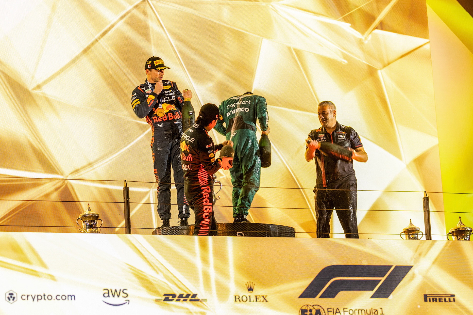 Max Verstappen (NED) Red Bull Racing; Formel 1 GP Bahrain. Sonntag 05.03.2023