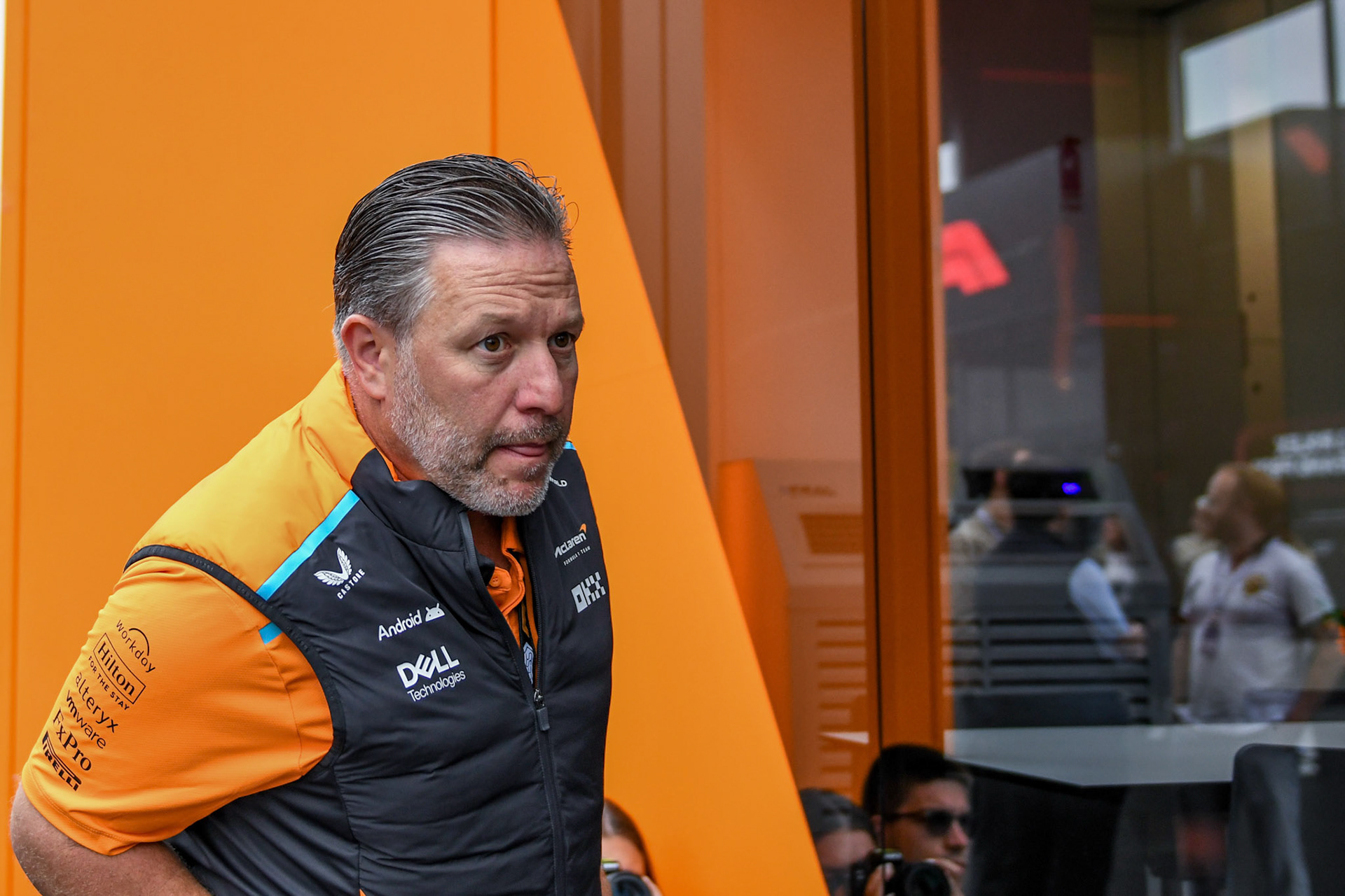 Zak Brown, Teamchef McLaren Formula 1 Team;Formel 1 GP Spa / Belgien. Samstag, 27.07.2024