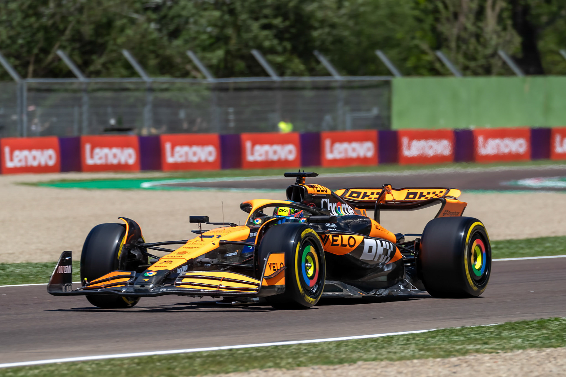 Oscar Piastri #81, McLaren Formula 1 Team; F1 GP Imola / Italien Freitag, 17.05.2024