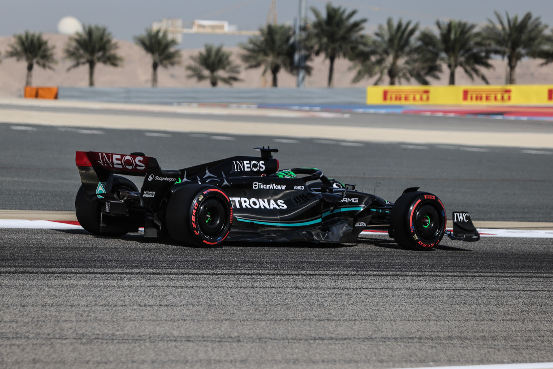 George Russell (GBR) Mercedes AMG F1 Team; Formel 1 GP Bahrain. Samstag 04.03.2023