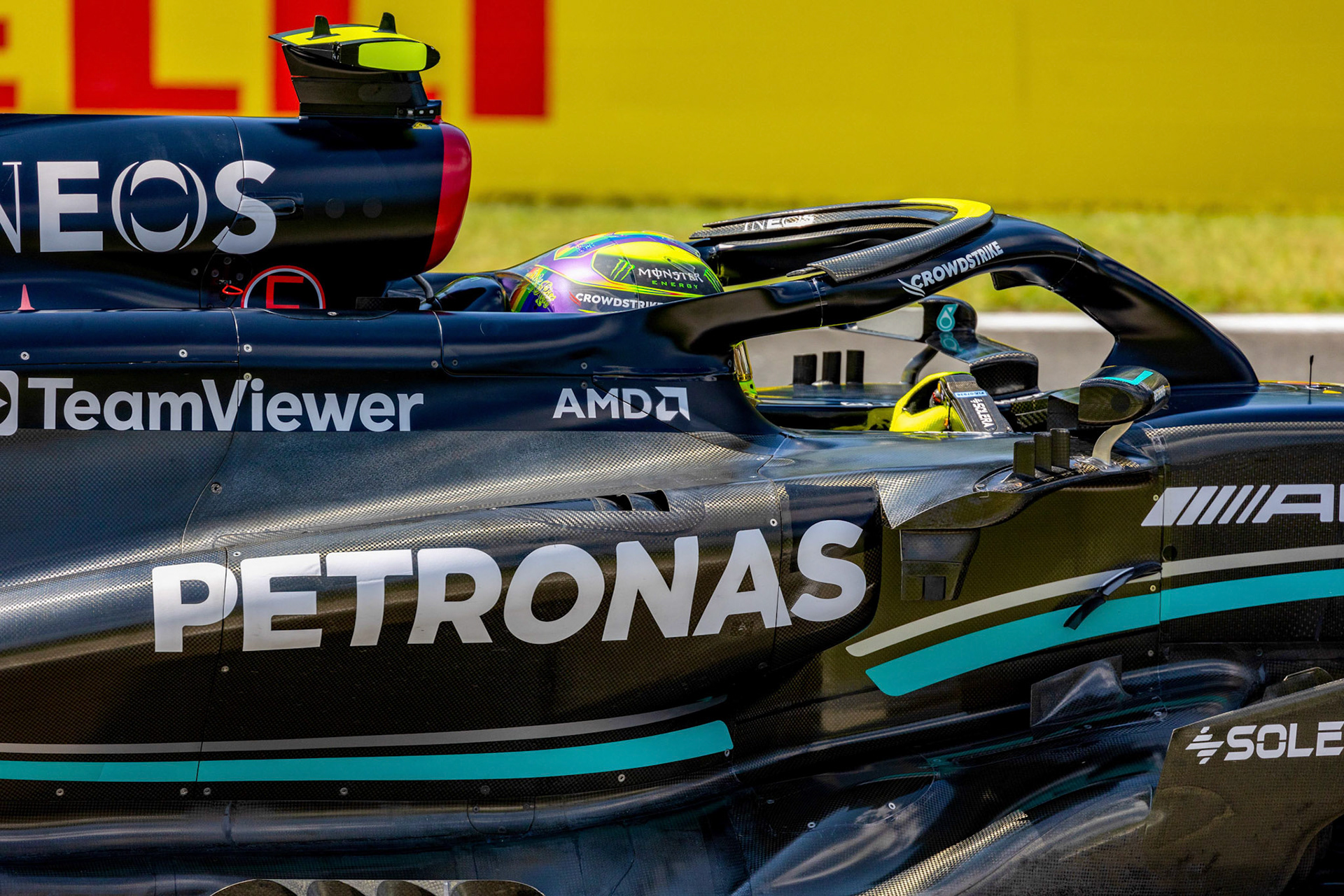 Lewis Hamilton (GBR) Mercedes AMG F1 Team; Formel 1 GP Budapest / Ungarn. Samstag, 22.07.2023