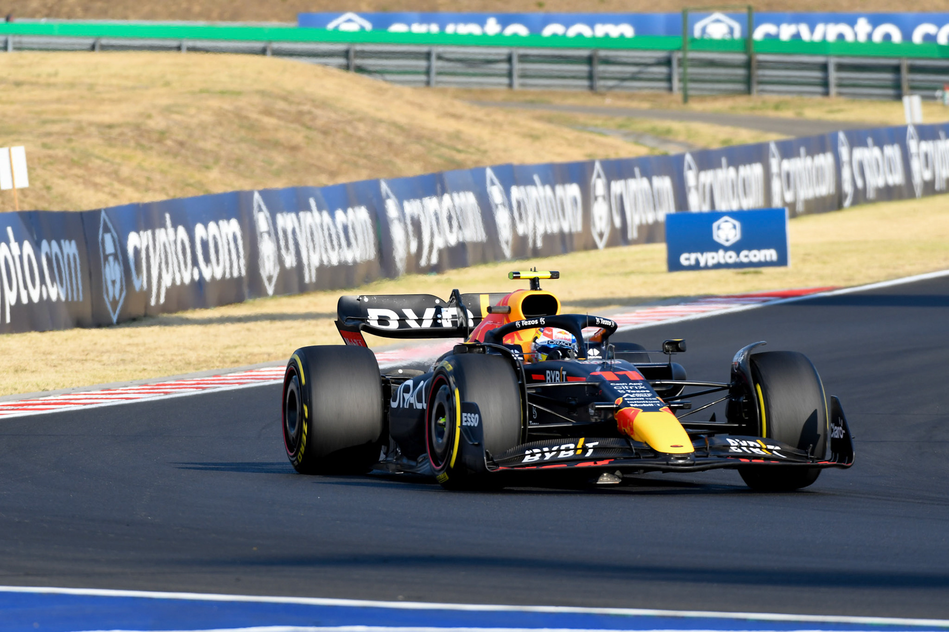 Sergio Perez (MEX) Red Bull Racing; Formel 1 Ungarn am 29.07.2022