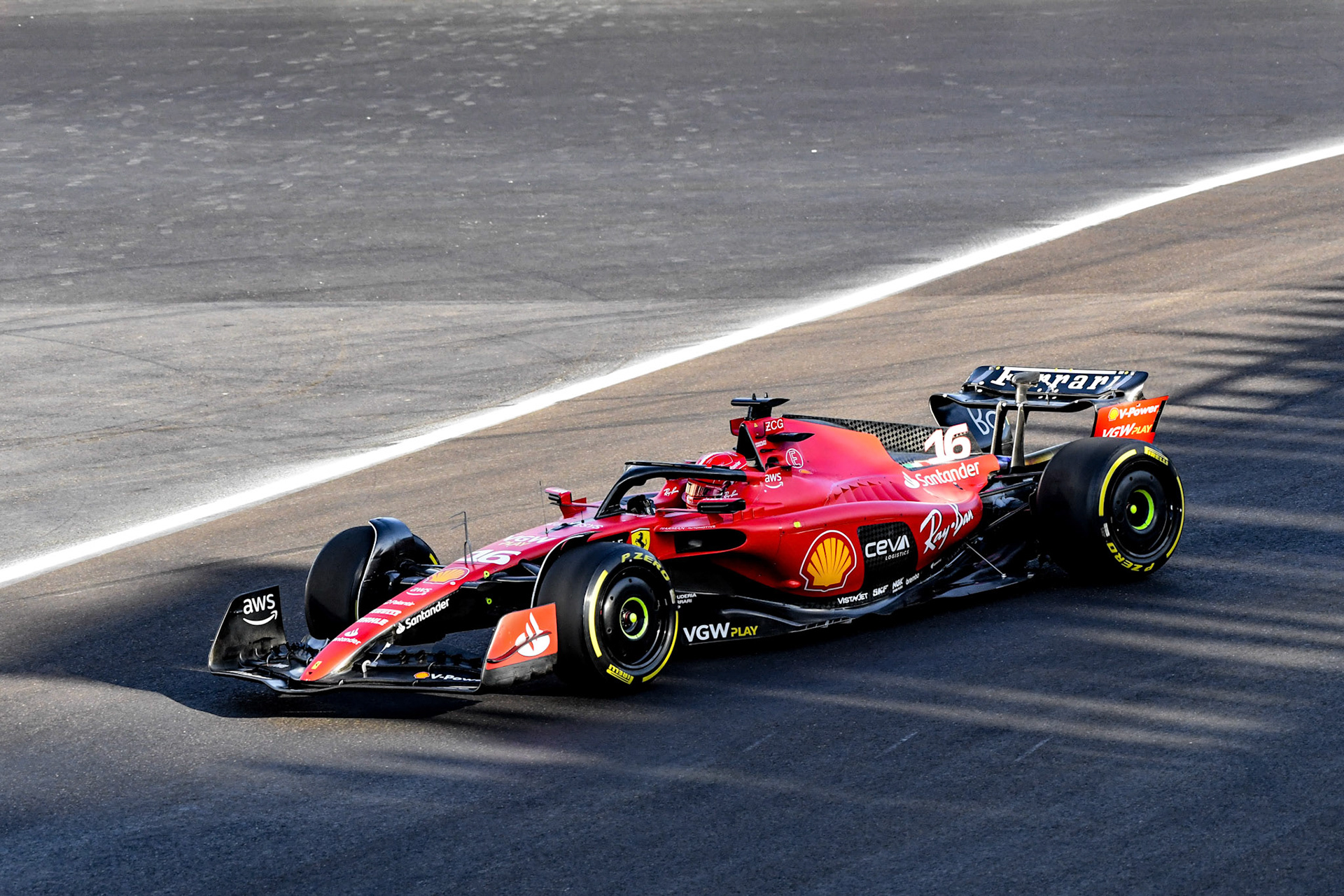Charles Leclerc (MCO) Scuderia Ferrari; Formel 1 GP Baku Azerbaijan. Samstag 29.04.2023