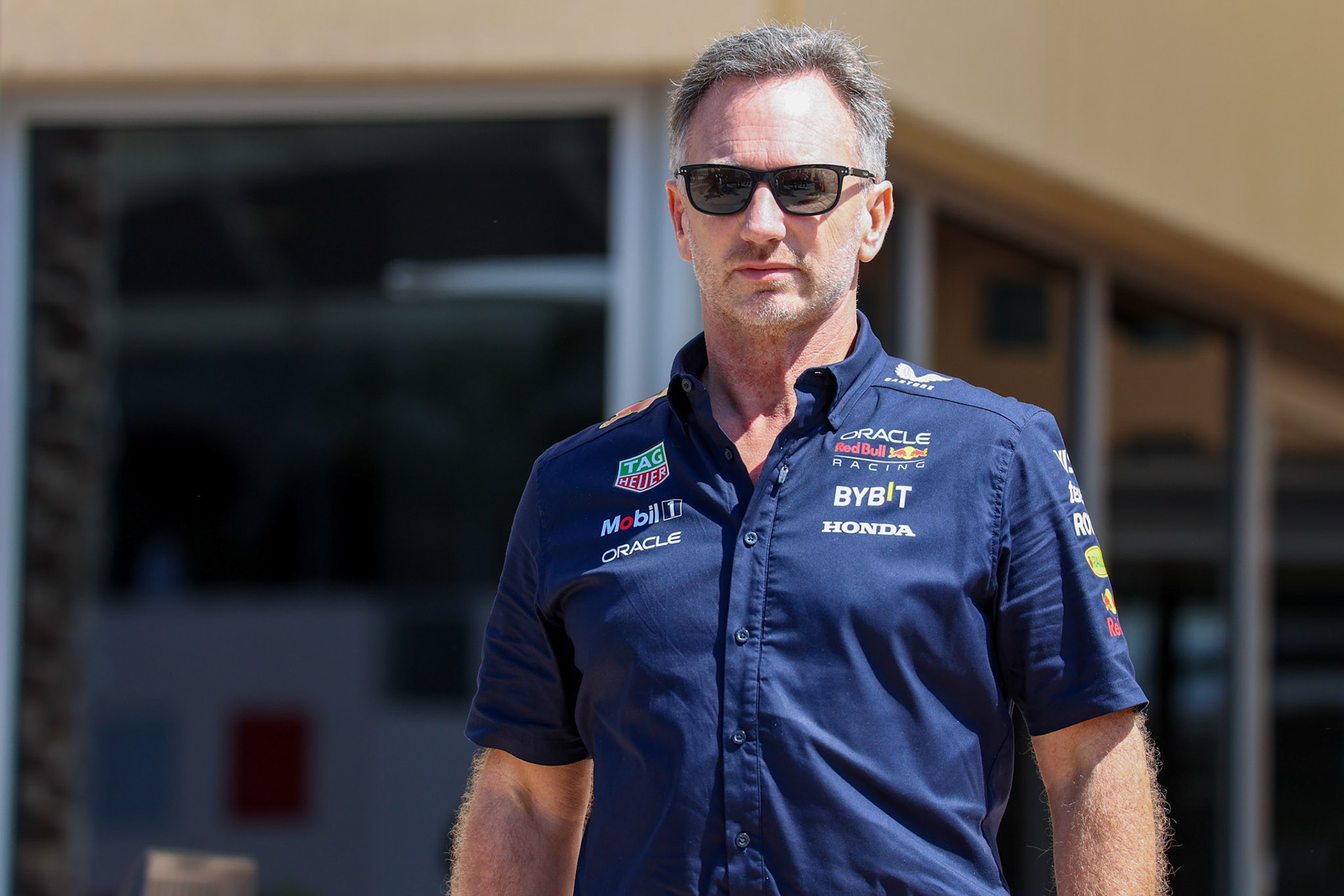 Christian Horner, Teamchef Oracle Red Bull Racing; Formel 1 GP Bahrain. Freitag 01.03.2024