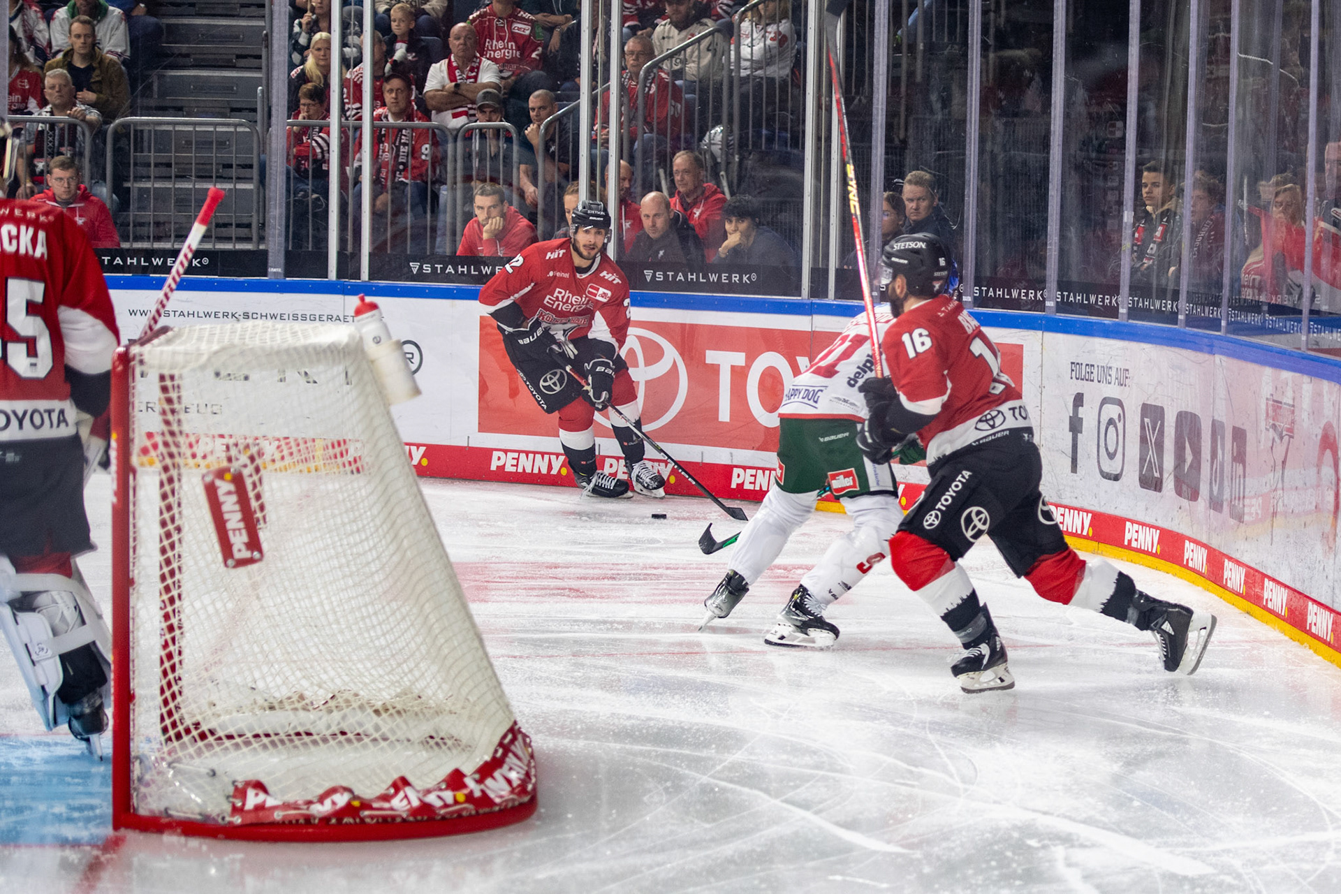 Jason Bast; DEL Kölner Haie - Augsburger Panther, 03.10.2023