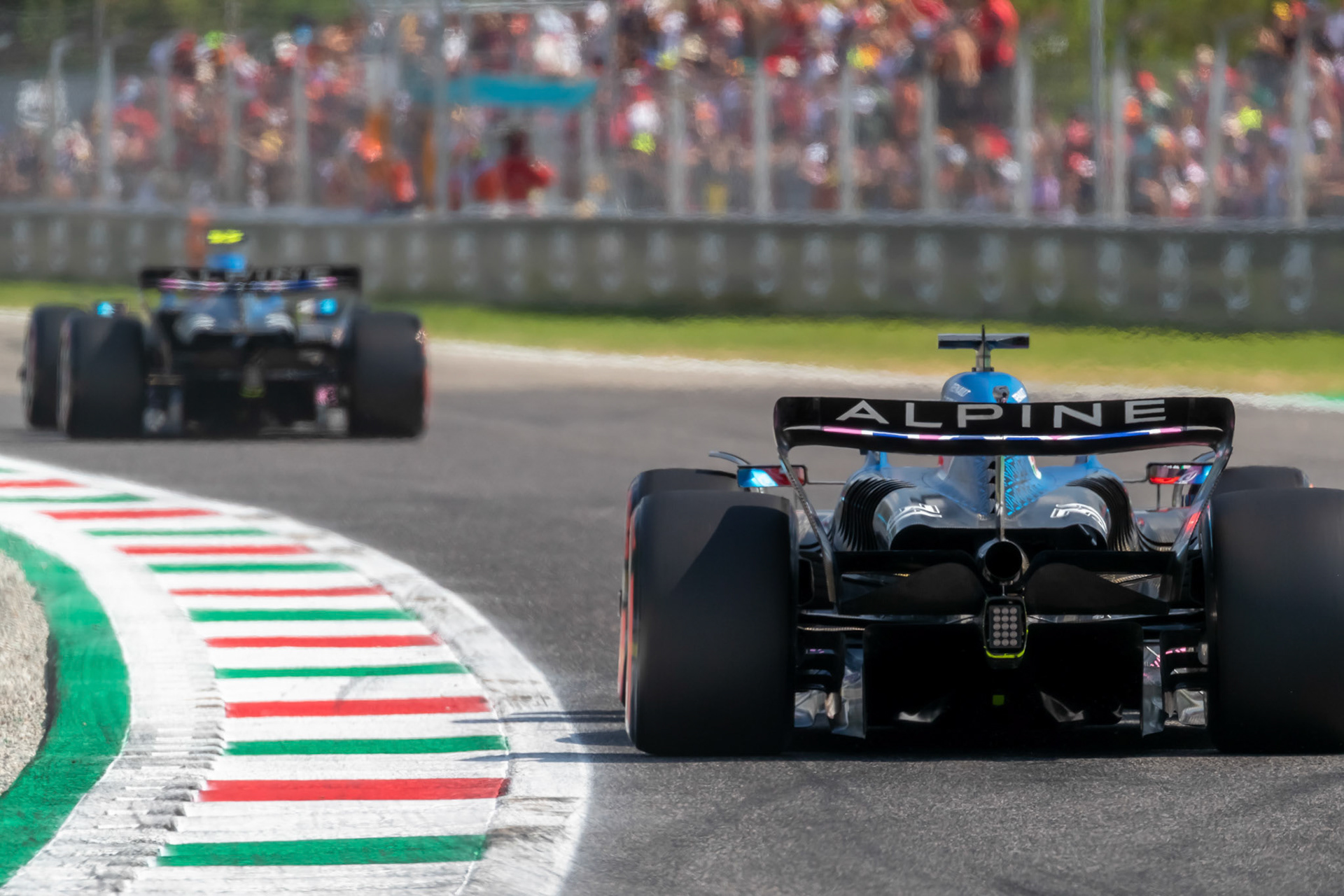 Esteban Ocon (FRA) Alpine F1 Team; Formel 1 GP Italien / Monza. Samstag, 02.09.2023