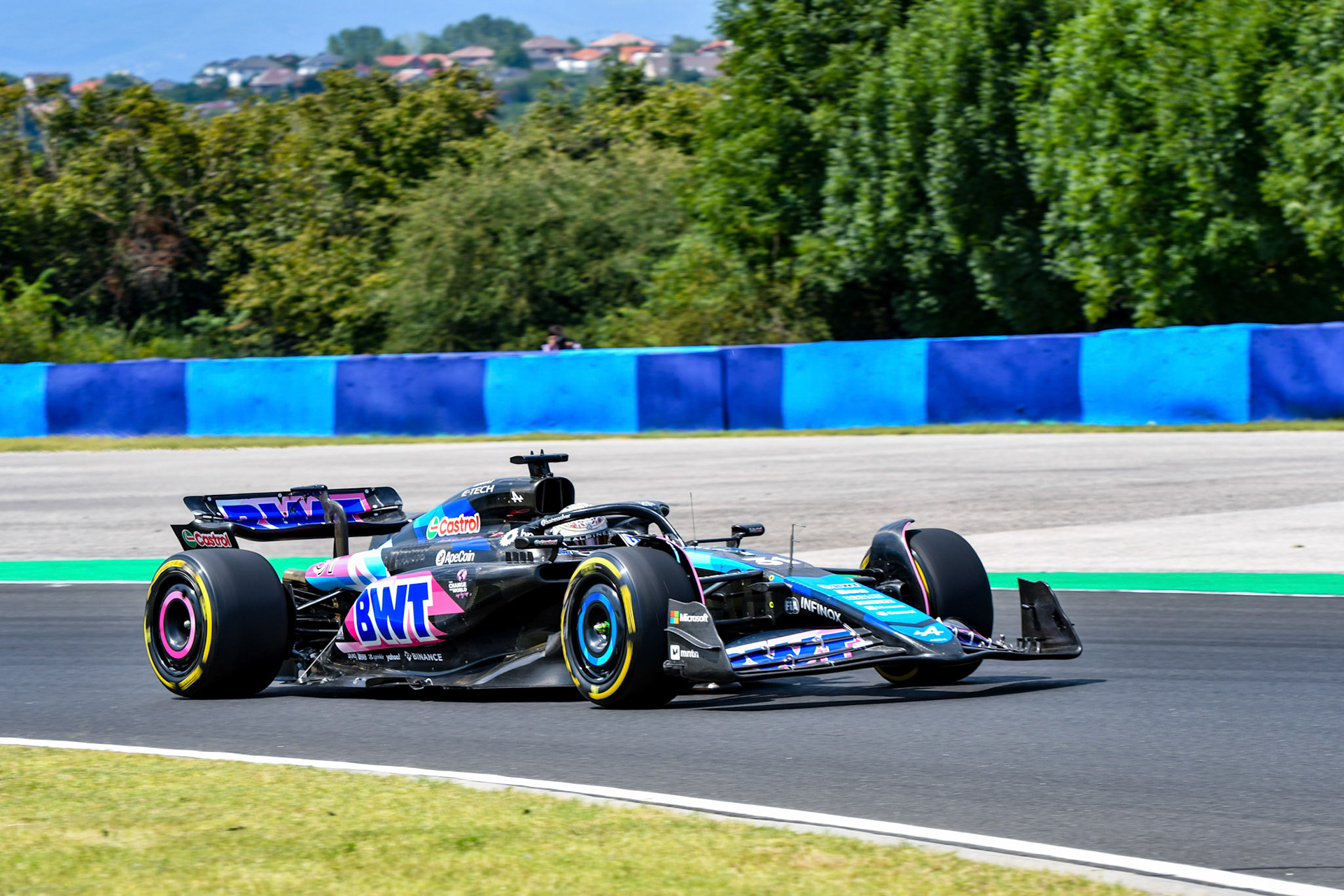 Esteban Ocon #31, BWT Alpine F1 Team;Formel 1 Budapest / Ungarn, 20.07.2024
