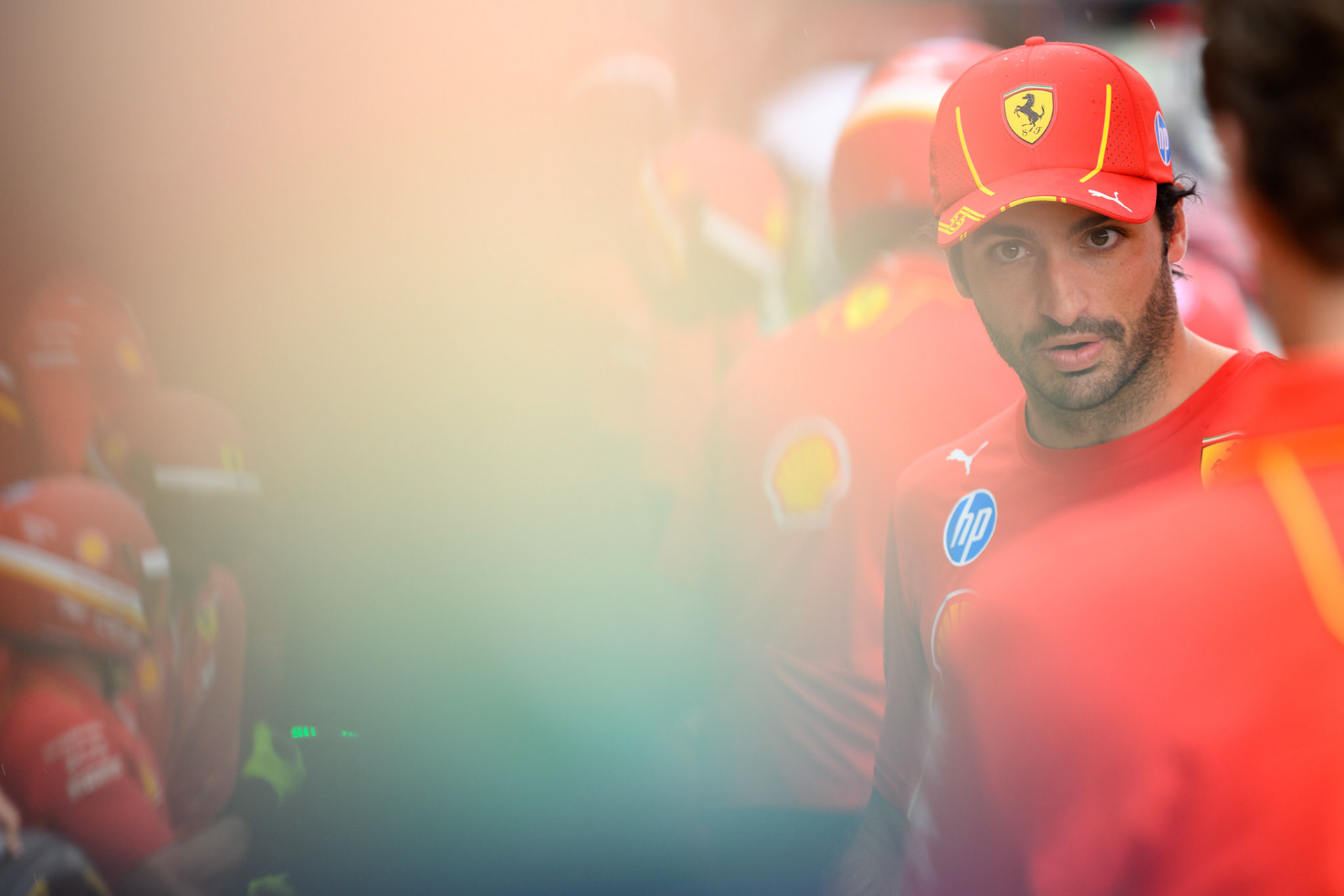 Carlos Sainz #55, Scuderia Ferrari; F1 GP Imola / Italien Donnerstag, 16.05.2024