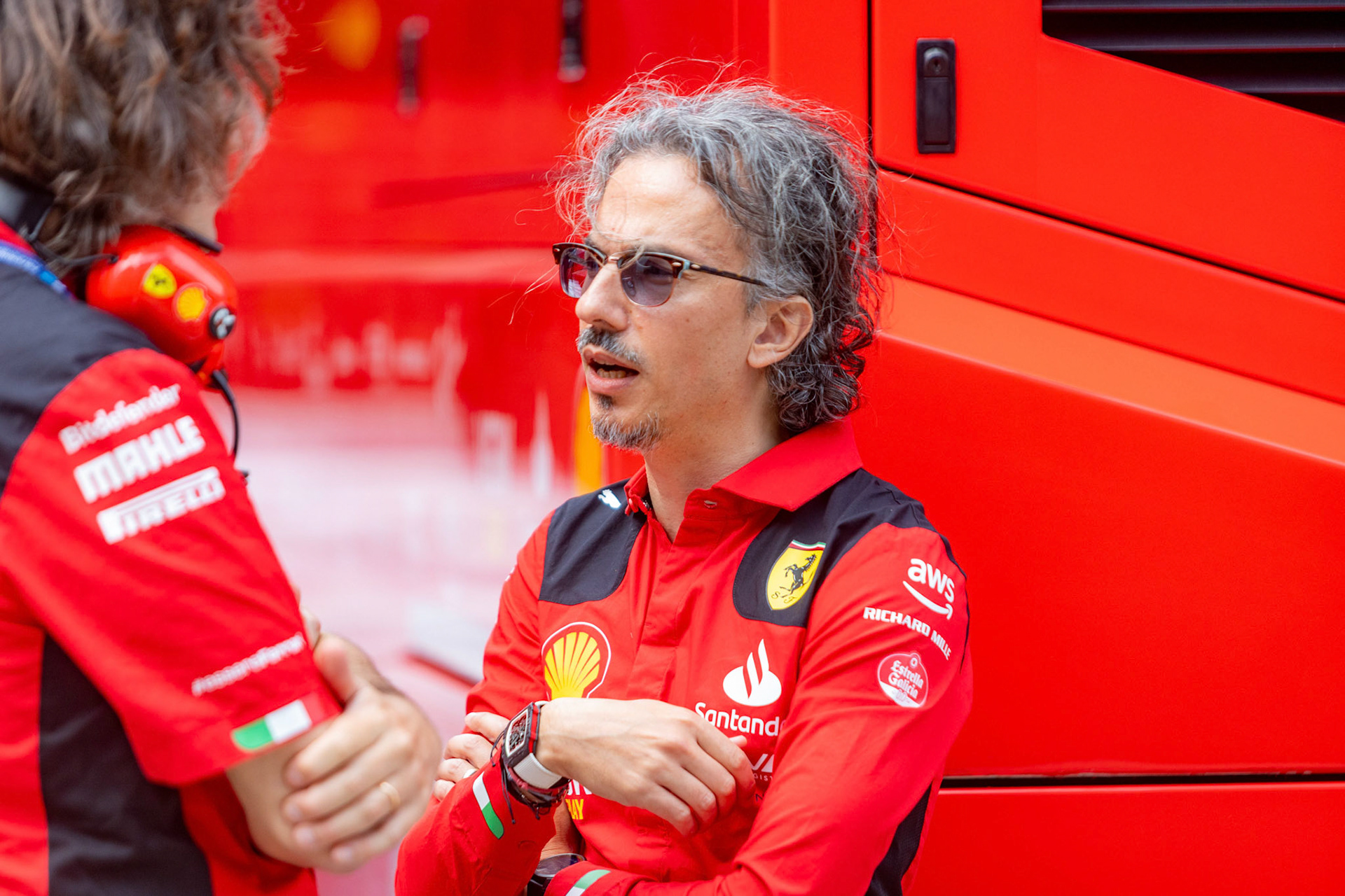 Laurent Mekies Scuderia Ferrari; Formel 1 GP Budapest / Ungarn. Feitag, 21.07.2023