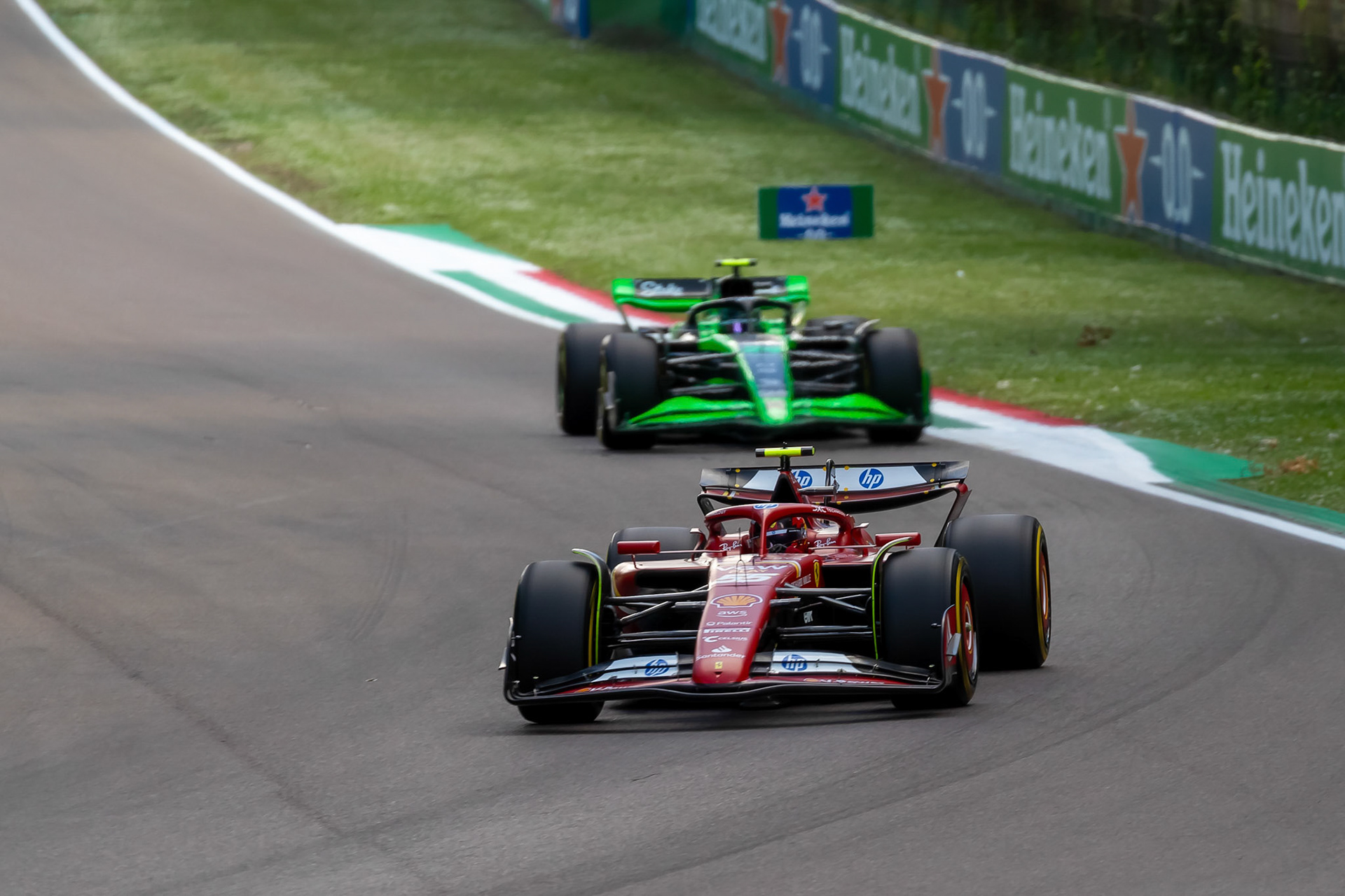 Carlos Sainz #55, Scuderia Ferrari; F1 GP Imola / Italien Freitag, 17.05.2024