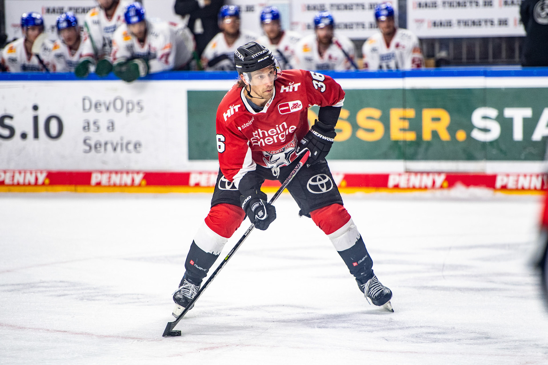 Andreas Thuresson; DEL Kölner Haie - Augsburger Panther, 03.10.2023