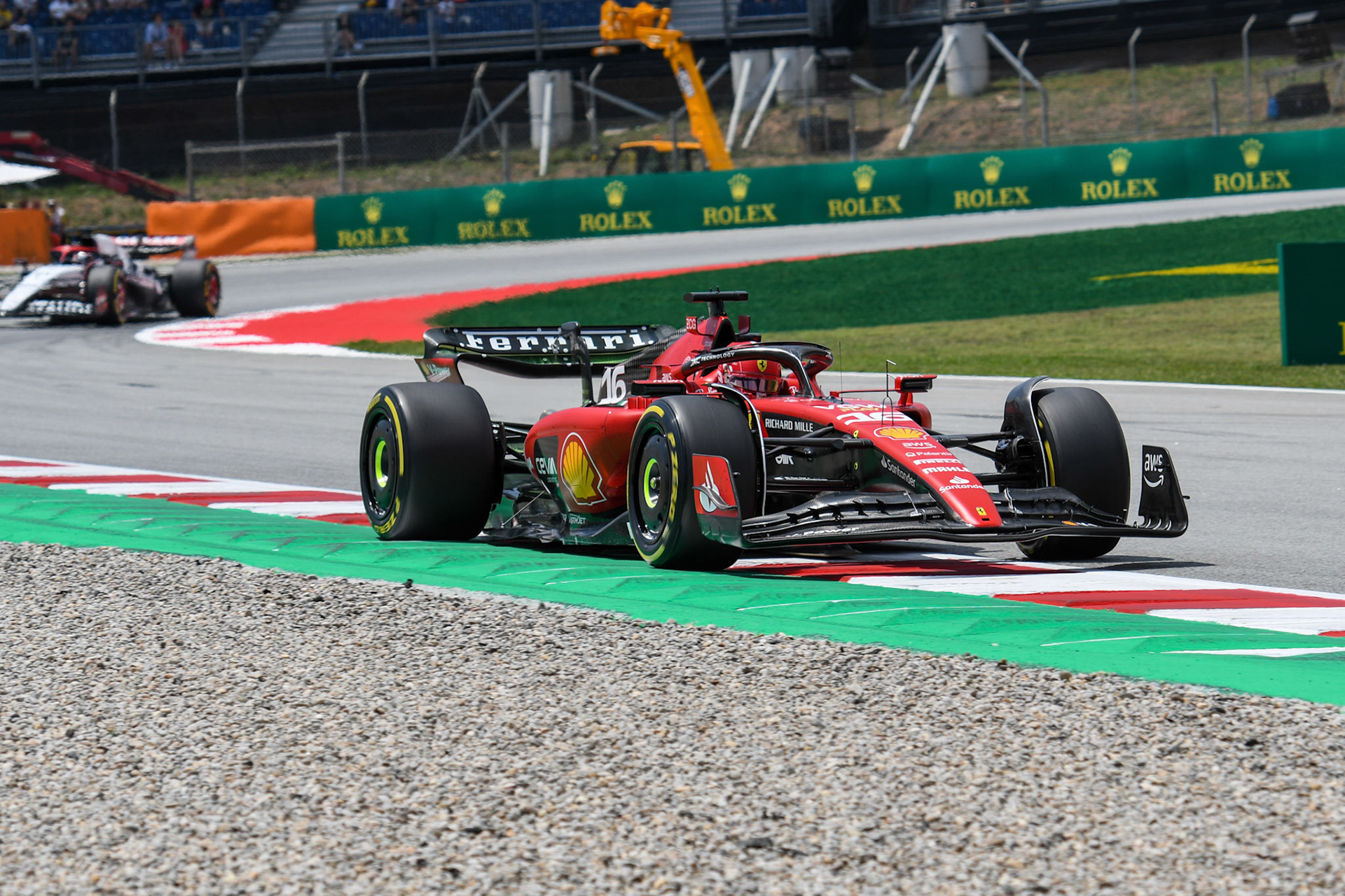 Charles Leclerc (MCO) Scuderia Ferrari;Formel 1 GP Barcelona. Freitag 02.06.2023