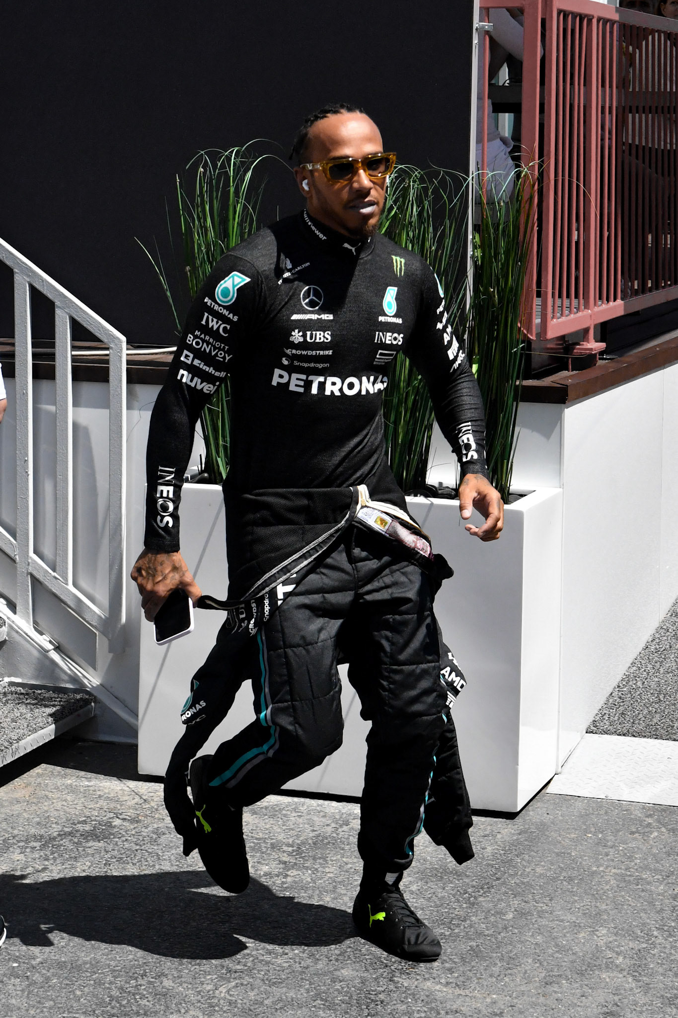 Lewis Hamilton (GBR) Mercedes AMG F1 Team; Formel 1 GP Baku Azerbaijan. Samstag 29.04.2023