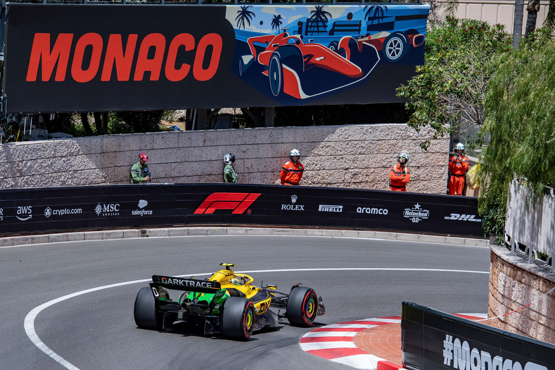 Lando Norris #4, McLaren Formula 1 Team; Formel1 GP Monaco Samstag, 25.05.2024