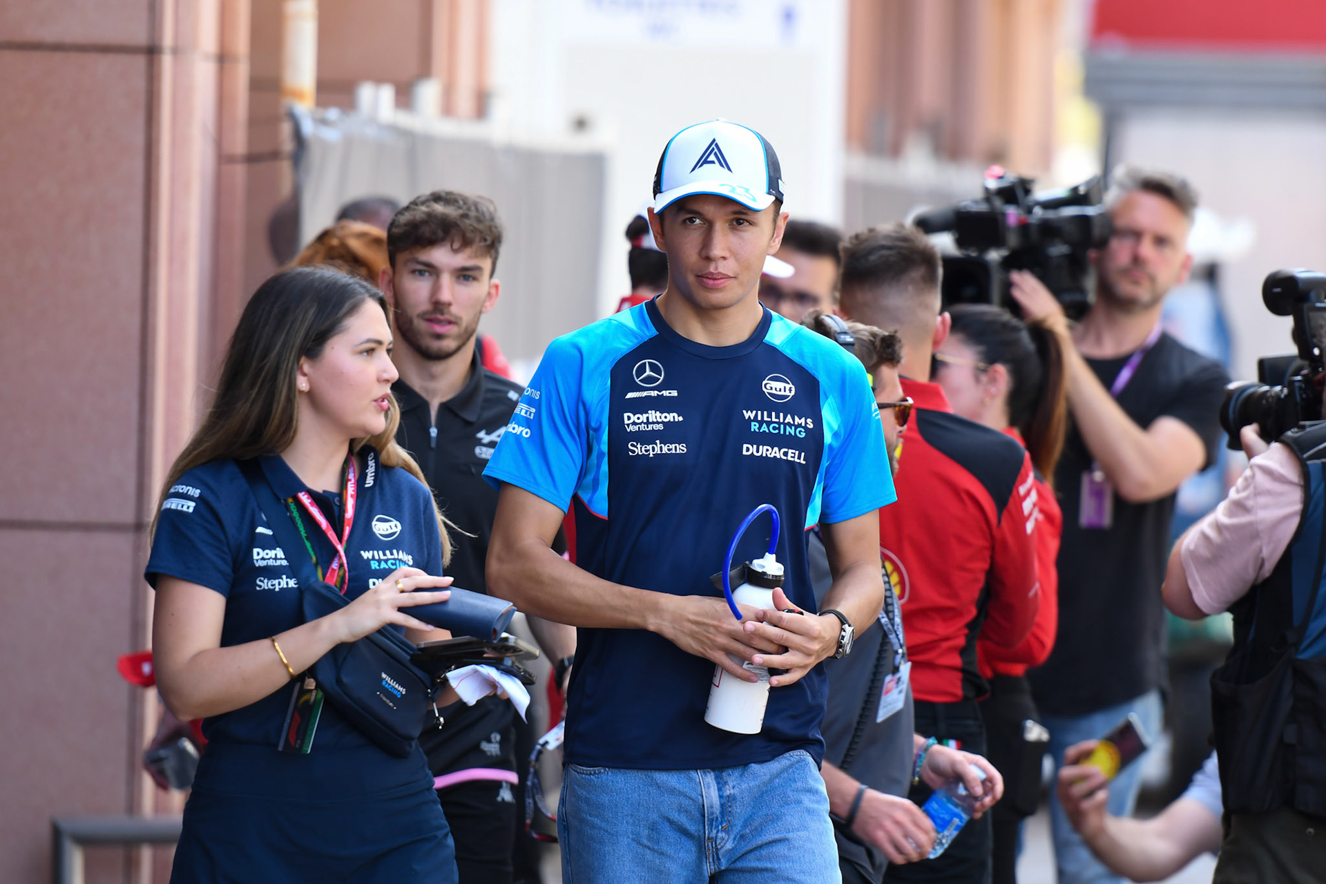 Alexander Albon (THA) Williams Racing; Formel 1 GP Monaco. Donnerstag 25.05.2023