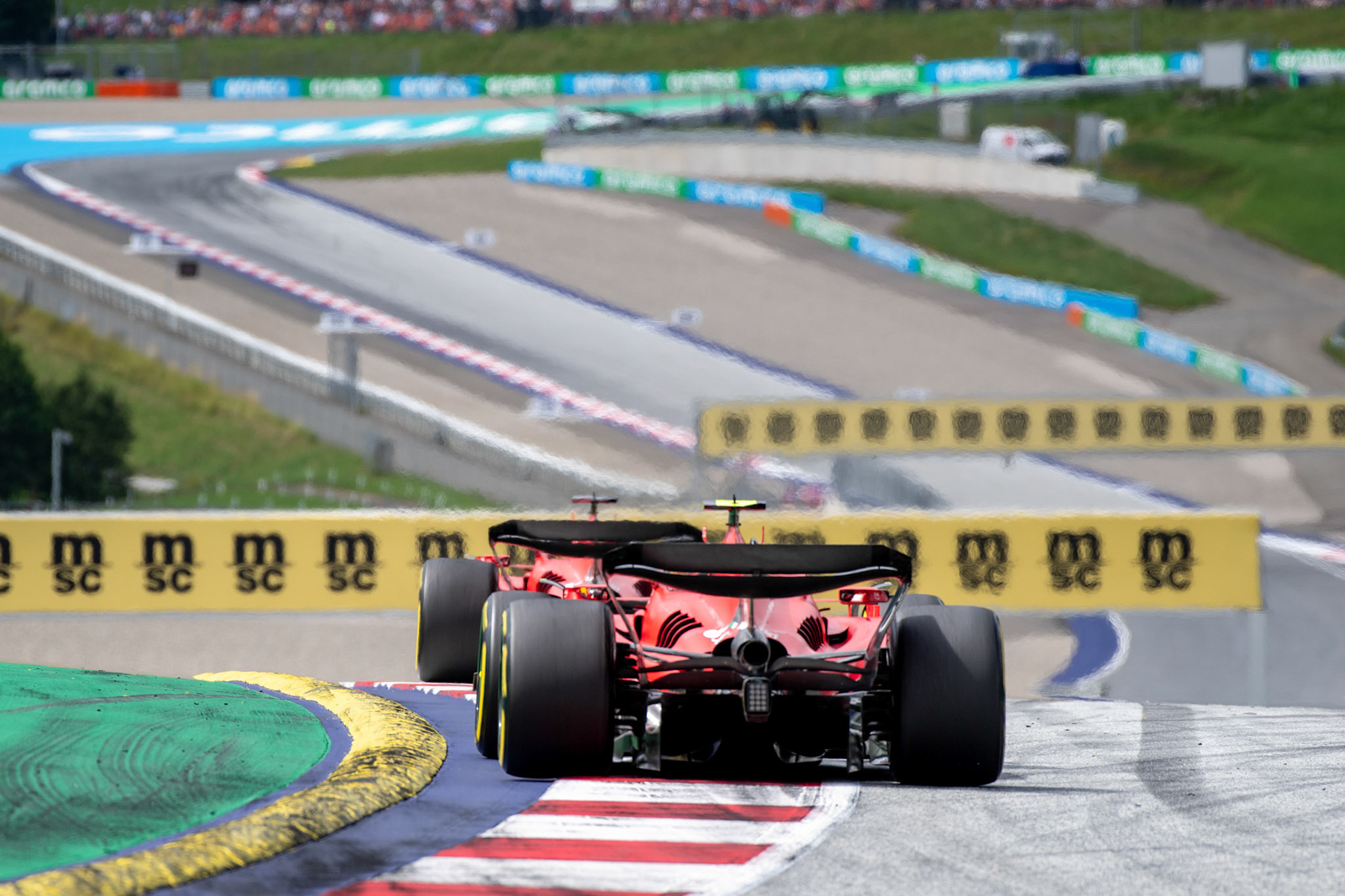 Carlos Sainz (ESP) Scuderia Ferrari; Formel 1 GP Austria / Österreich. Sonntag, 02.07.2023