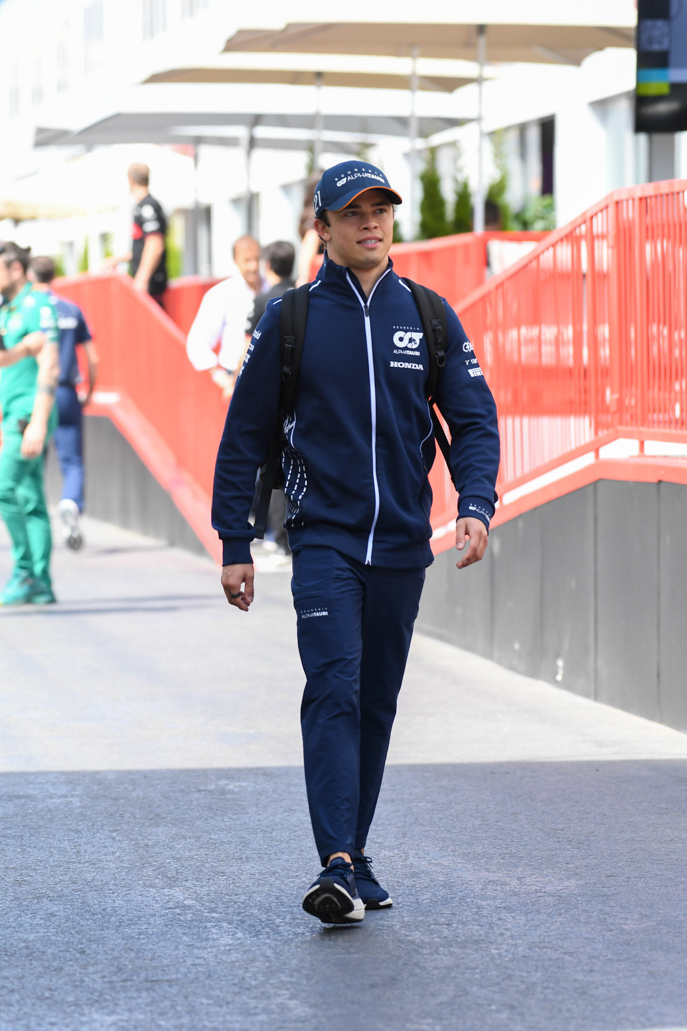 Nyck de Vries (NED) Scuderia Alpha Tauri; Formel 1 GP Baku Azerbaijan. Samstag 29.04.2023