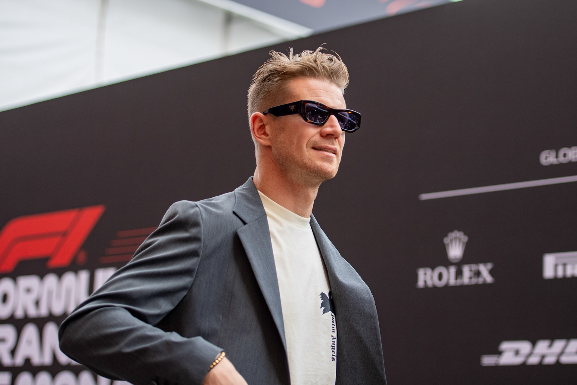 Nico Hülkenberg #27, MoneyGram Haas F1 Team; Formel1 GP Monaco Donnerstag, 23.05.2024