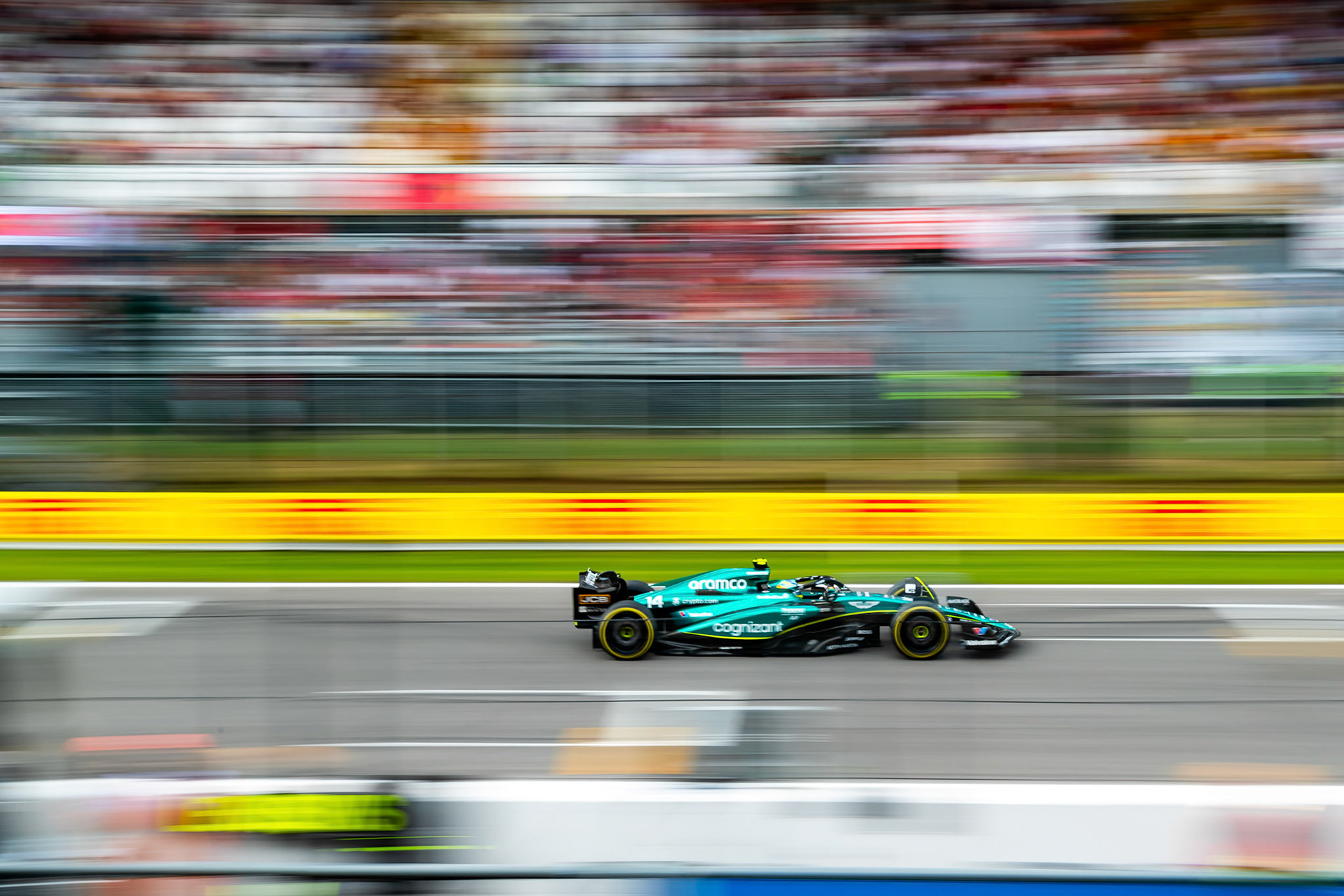 Fernando Alonso (ESP) Aston Martin Formula One Team; Formel 1 GP Italien / Monza. Freitag, 01.09.2023