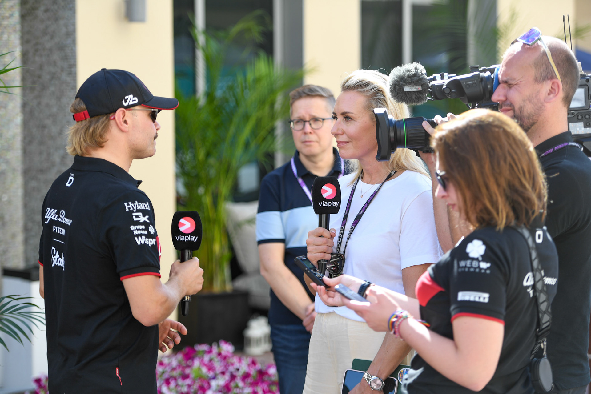 Valtteri Bottas (FIN) Alfa Romeo F1 Team;Formel 1 GP Abu Dhabi. Donnerstag 23.11.2023